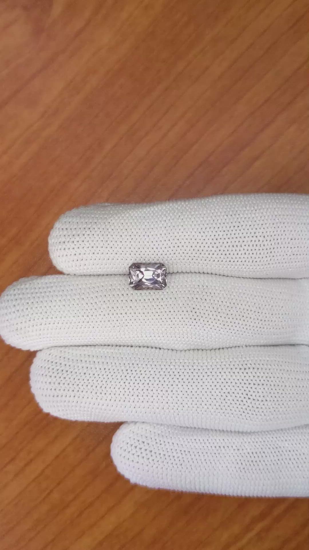 1.89 Ct. Purple Sapphire from Montana Size Video