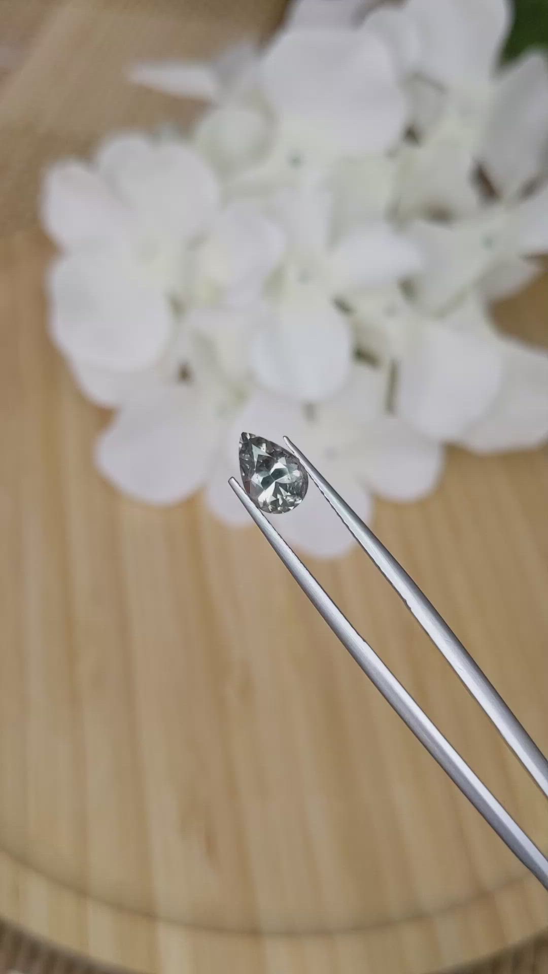 1.50 Ct. Green Sapphire from Montana Size Video