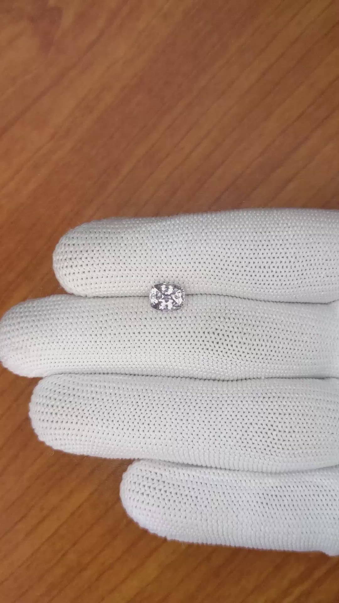1.35 Ct. Purple Sapphire from Montana Size Video