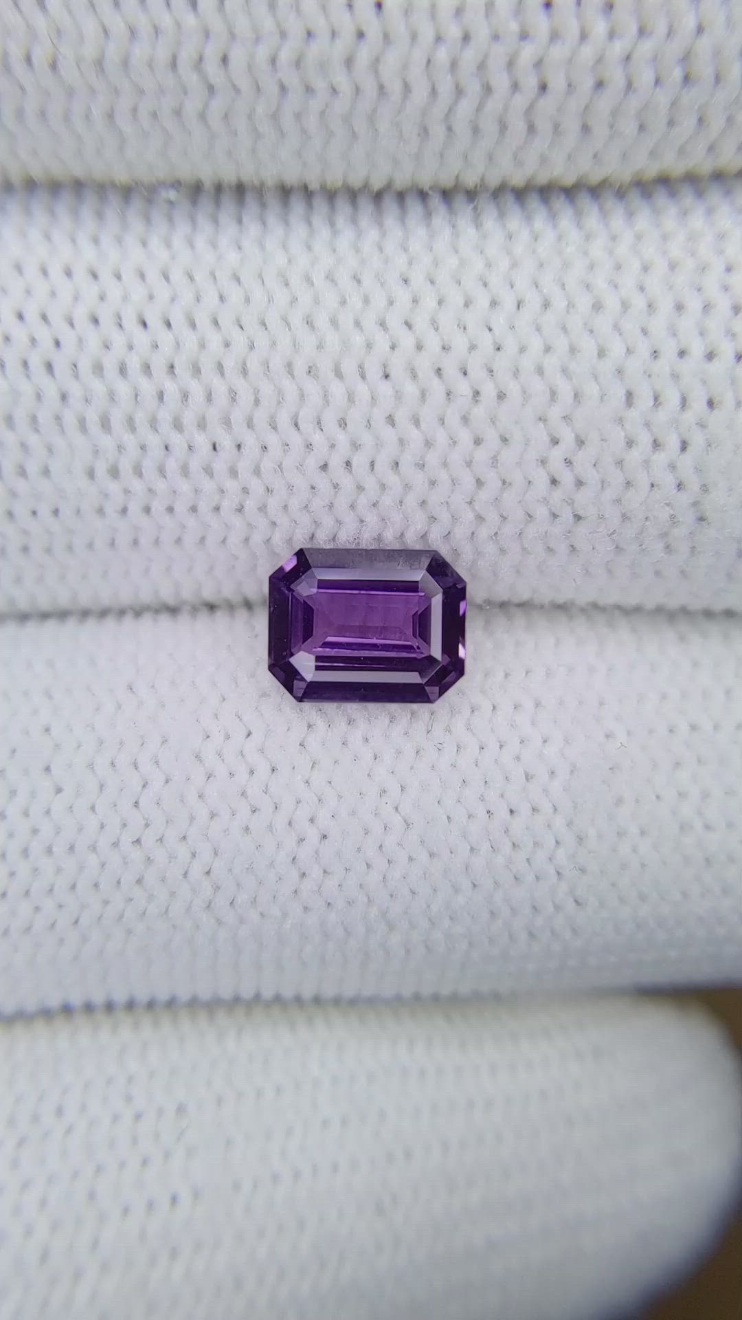 1.52 Ct. Purple Sapphire from Madagascar Size Video
