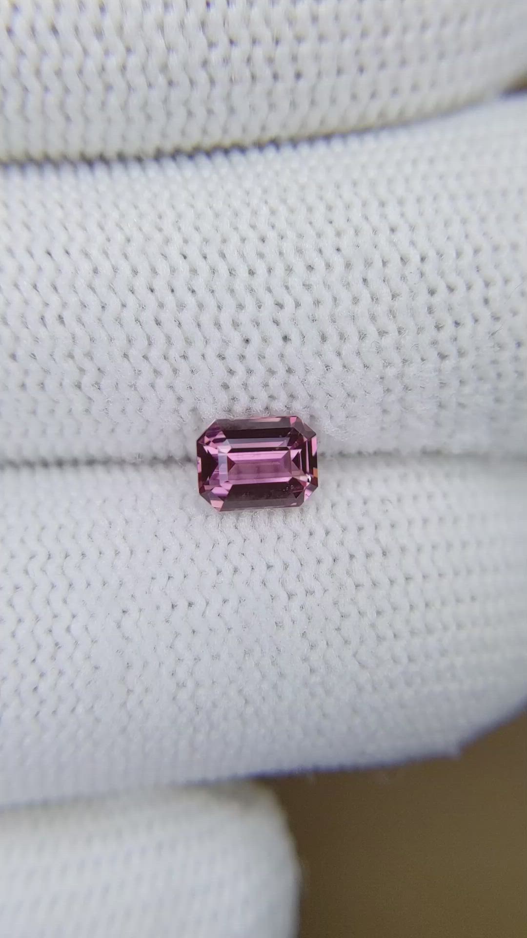 1.04 Ct. Pink Sapphire from Madagascar Size Video
