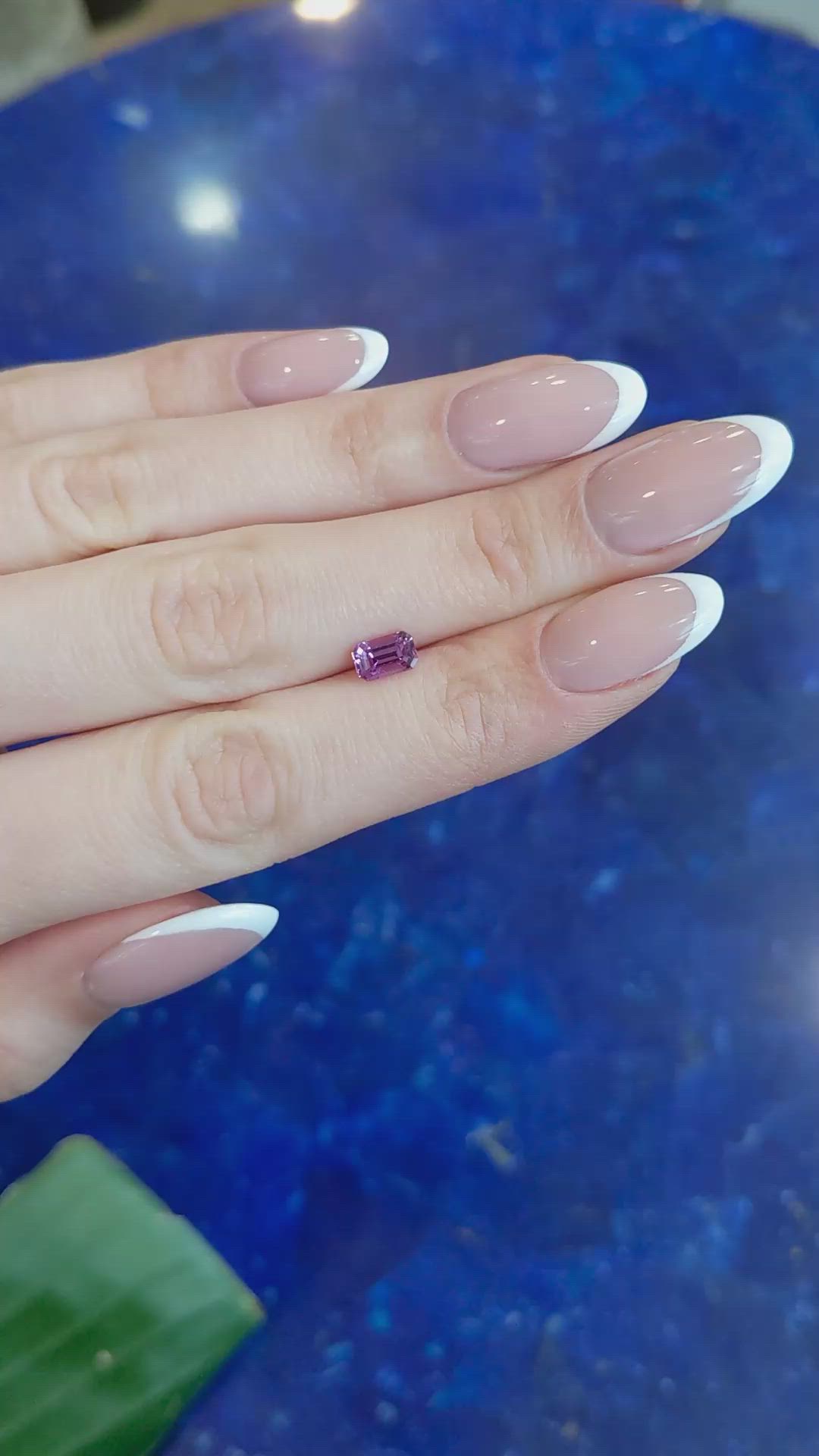 1.02 Ct. Pink Sapphire from Madagascar Size Video