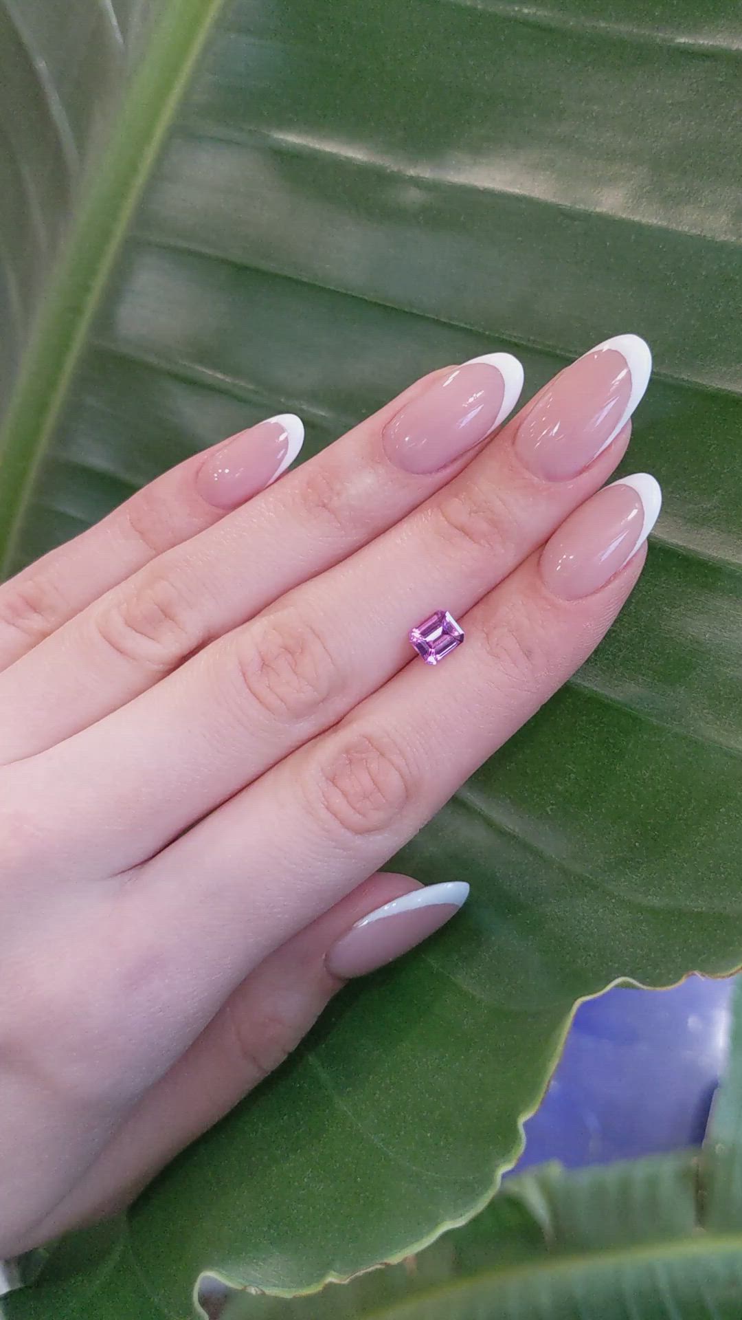 1.16 Ct. Pink Sapphire from Madagascar Size Video