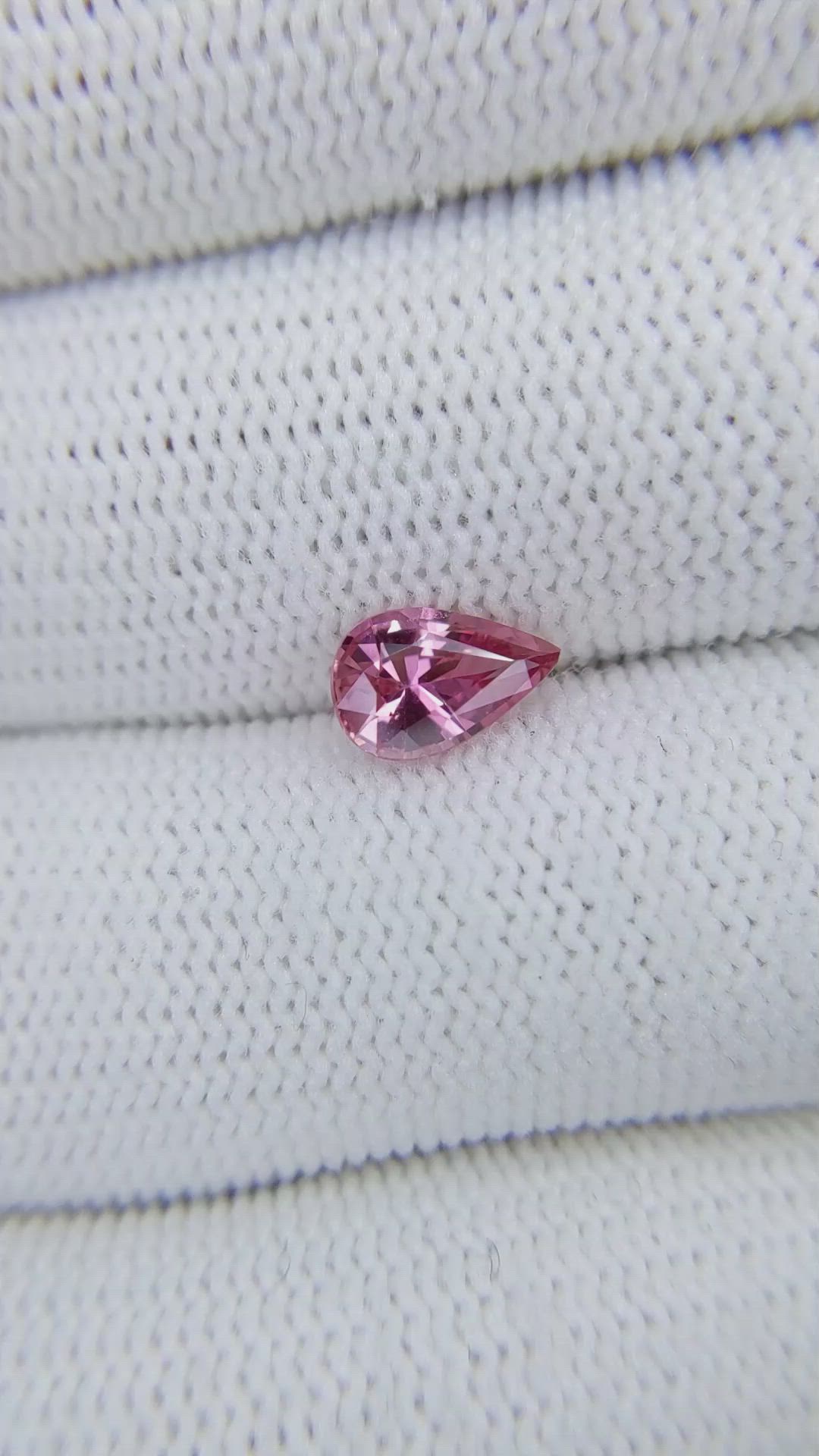 1.11 Ct. Pink Sapphire from Madagascar Size Video
