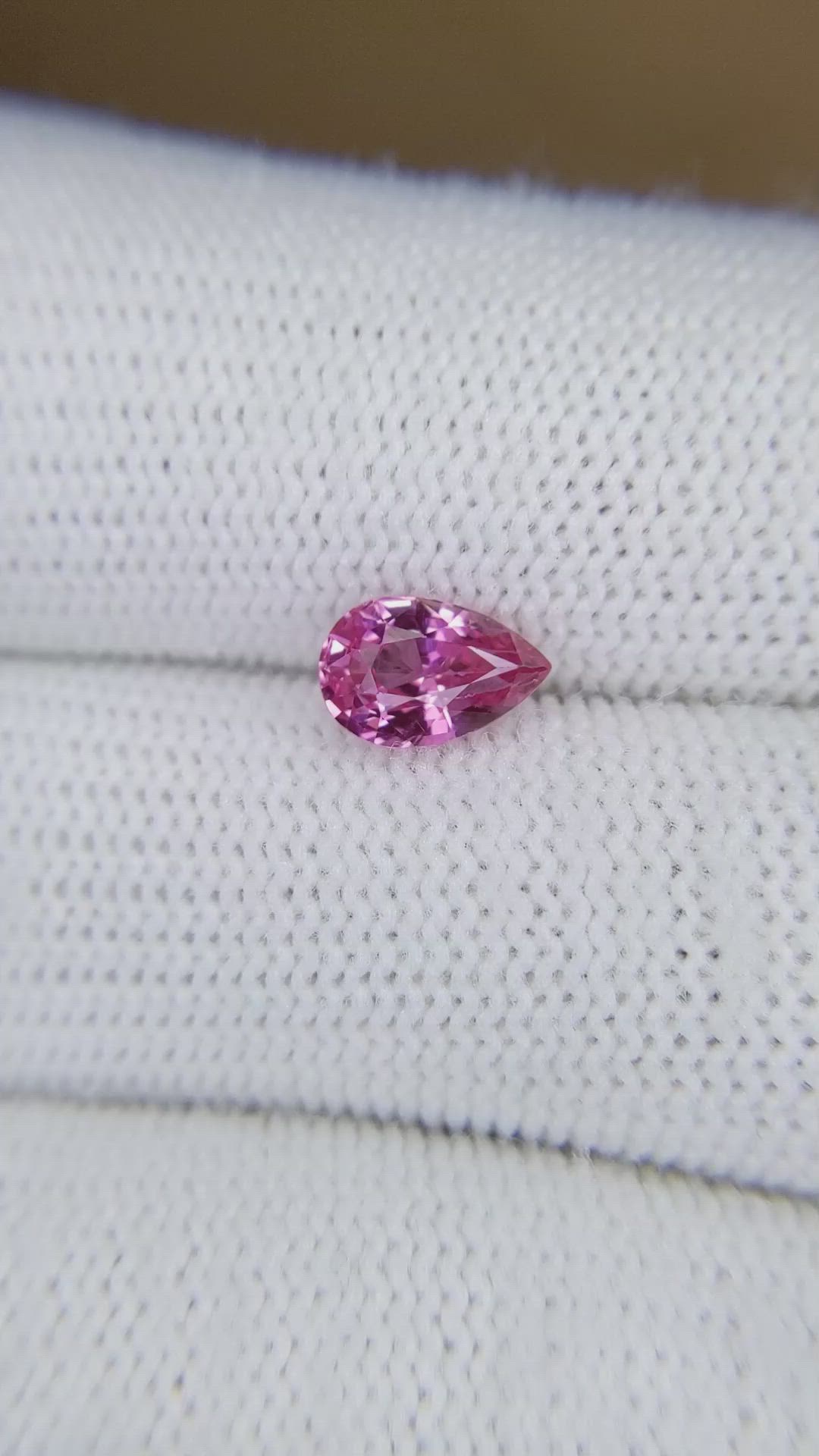 1.50 Ct. Pink Sapphire from Madagascar Size Video
