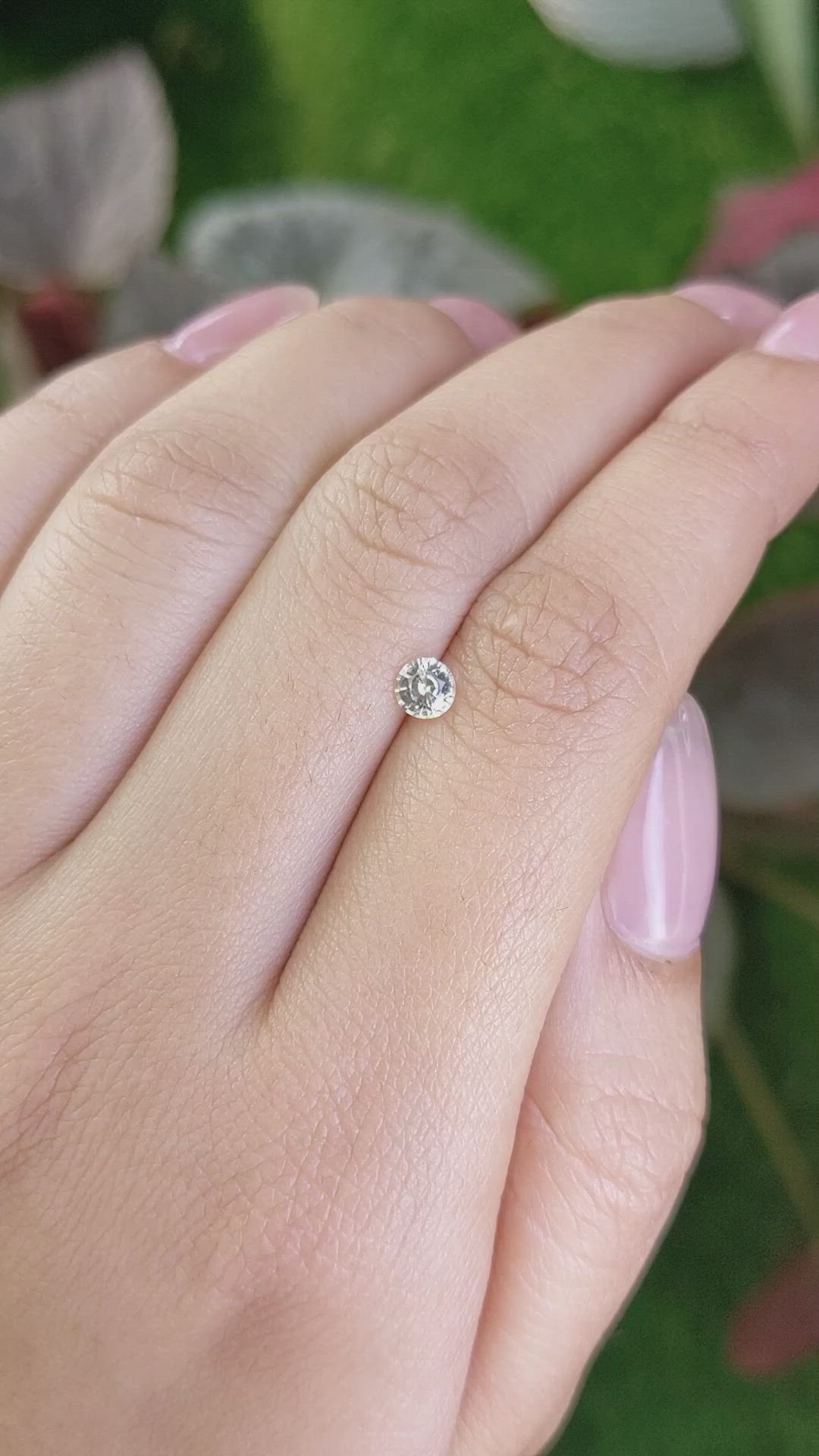 0.37 Ct. Yellow Sapphire from Ceylon (Sri Lanka) Size Video