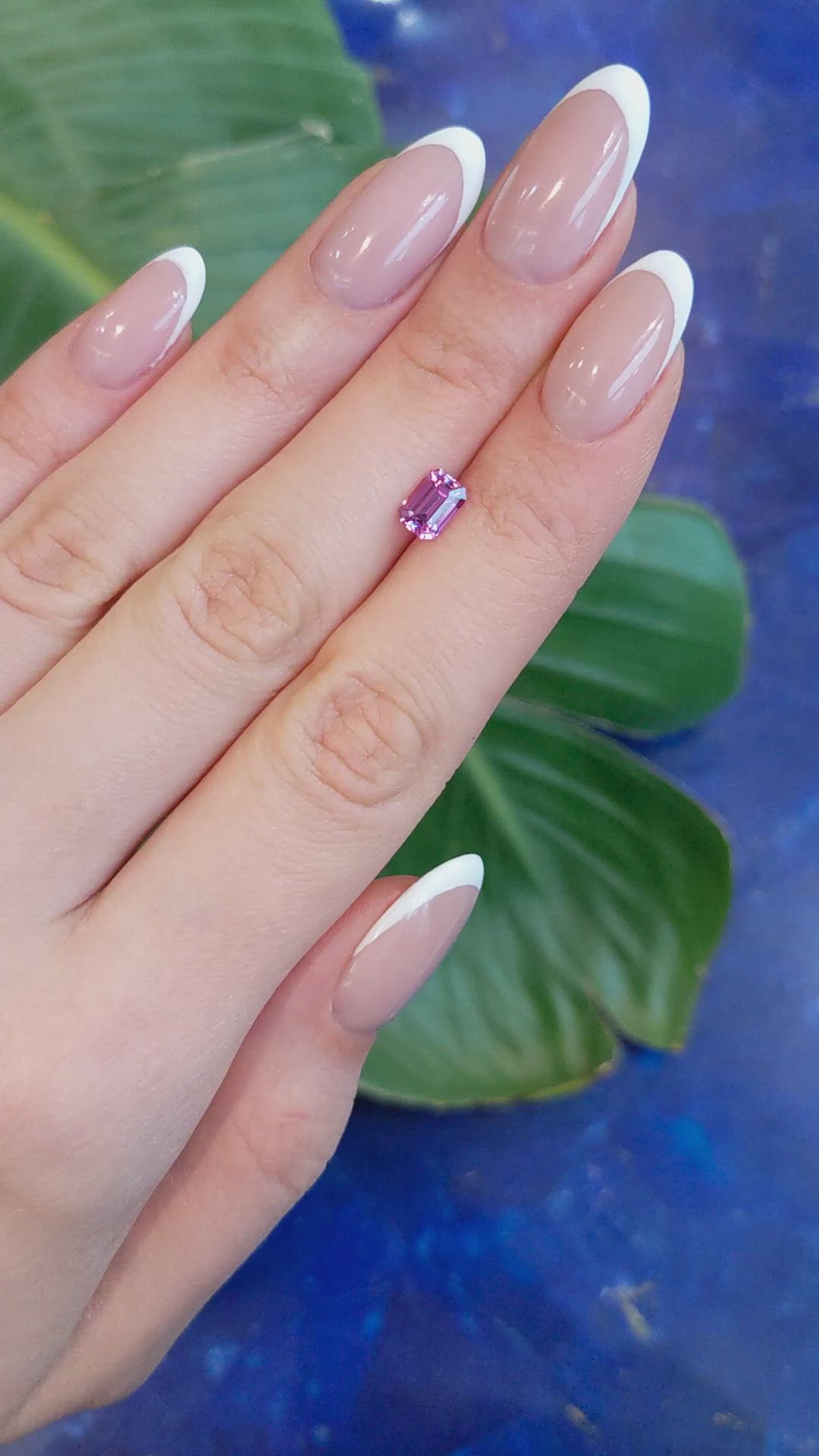 1.18 Ct. Pink Sapphire from Madagascar Size Video