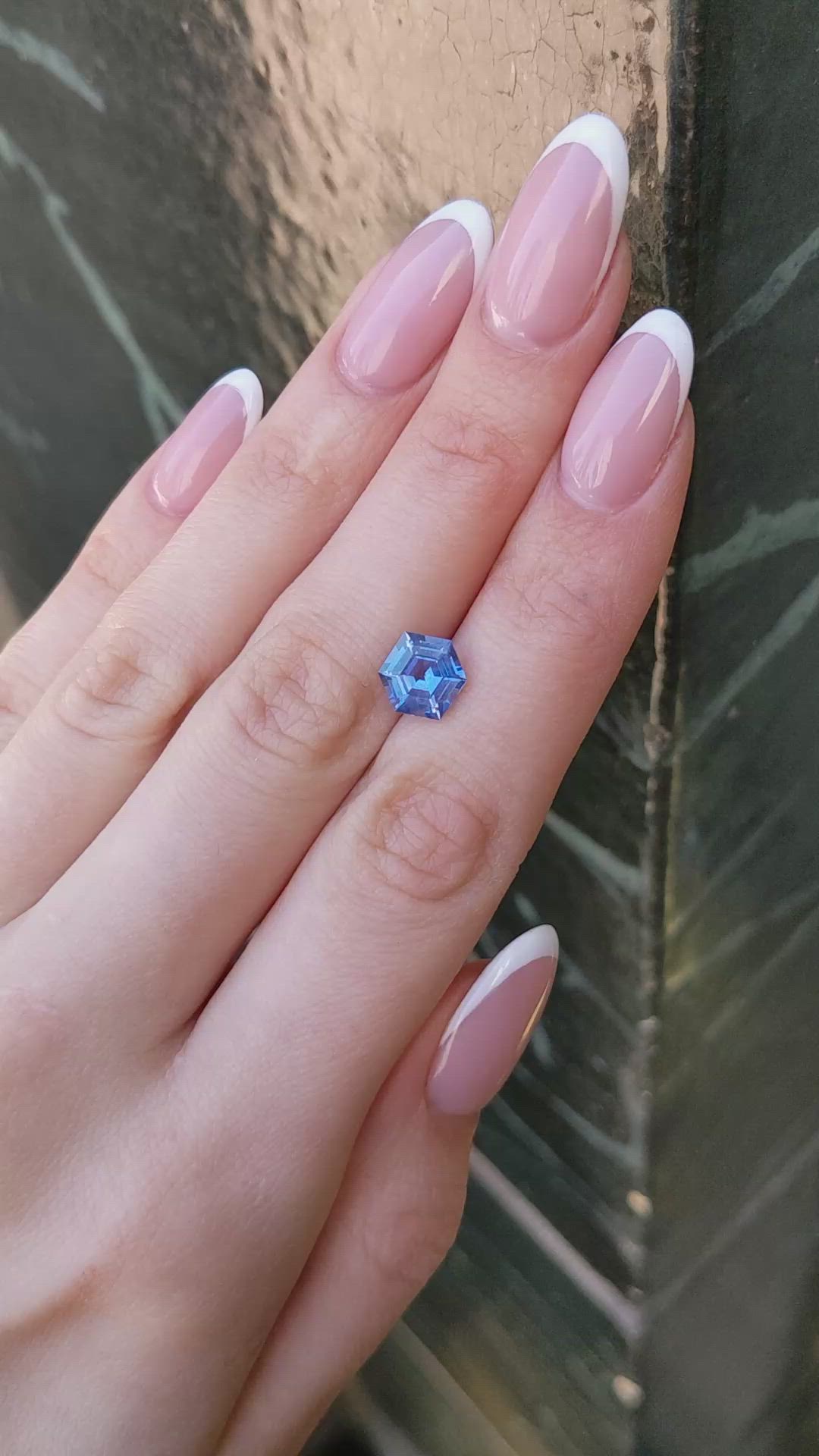 2.70 Ct. Blue Sapphire from Ceylon (Sri Lanka) Size Video