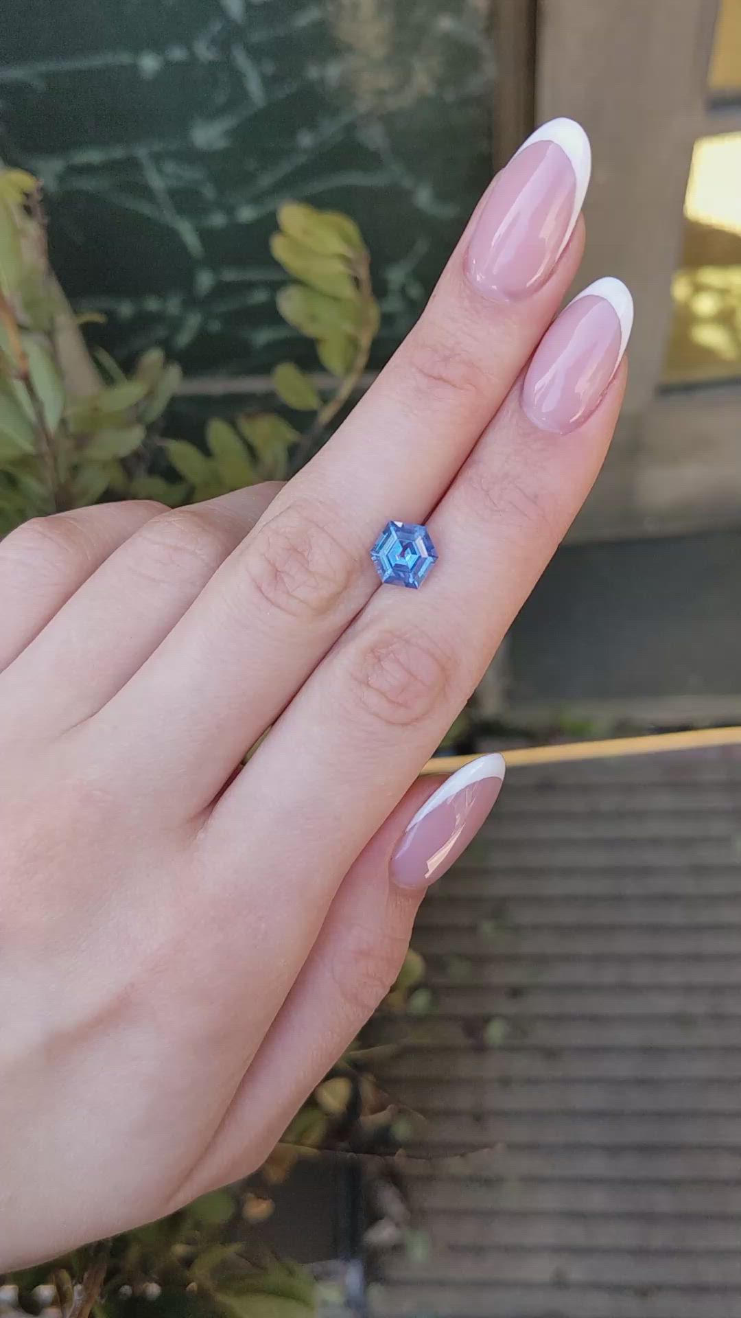 2.70 Ct. Blue Sapphire from Ceylon (Sri Lanka) Size Video