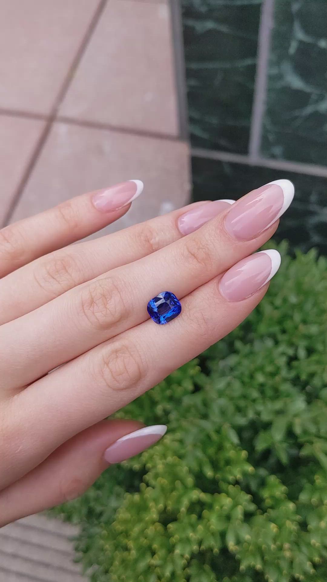 4.19 Ct. Blue Sapphire from Madagascar Size Video