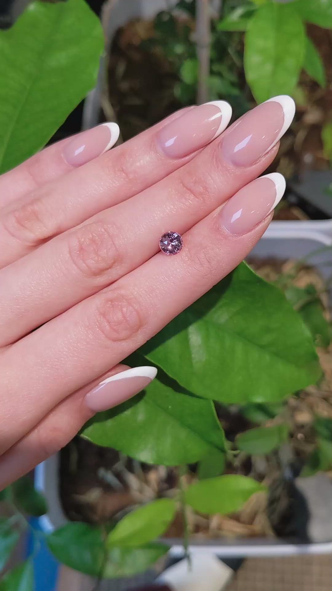 1.10 Ct. Padparadscha Sapphire from Madagascar Size Video