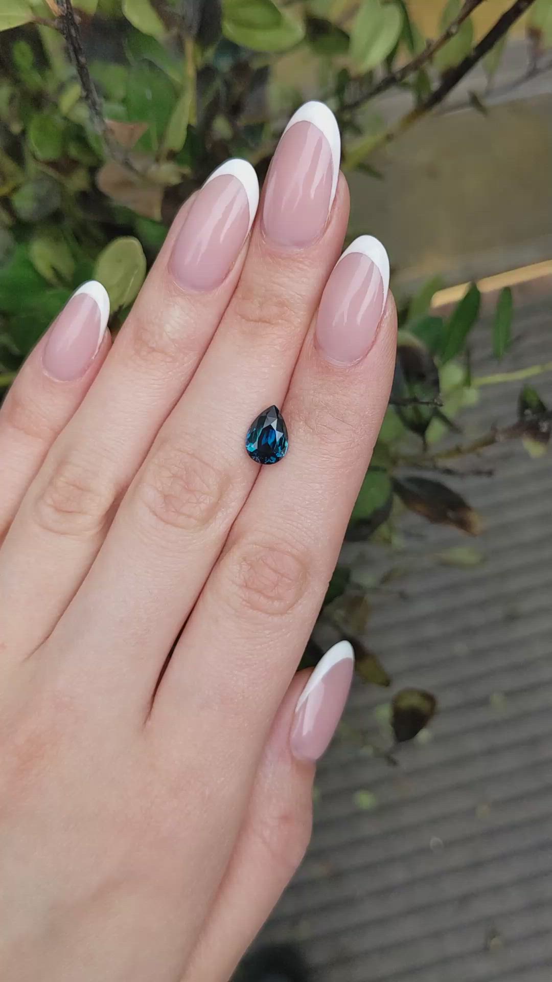 2.52 Ct. Blue Sapphire from Tanzania Size Video