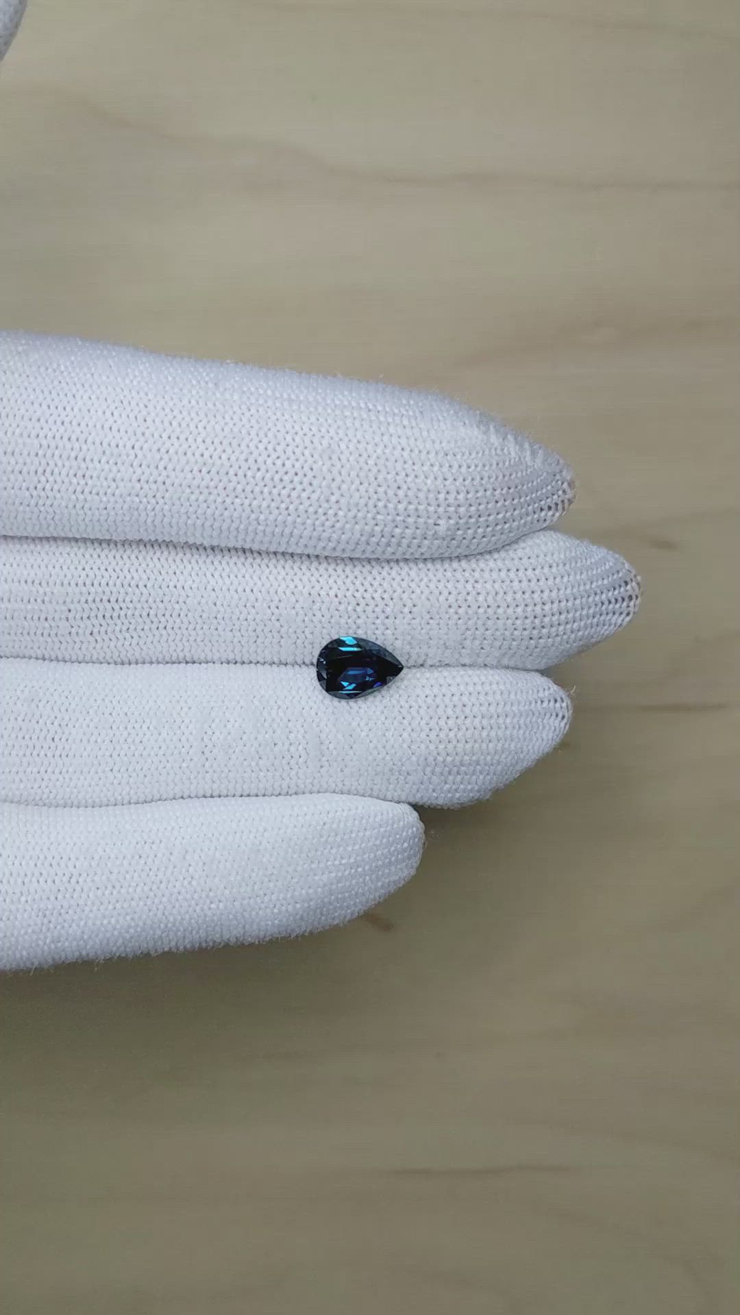 2.52 Ct. Blue Sapphire from Tanzania Size Video