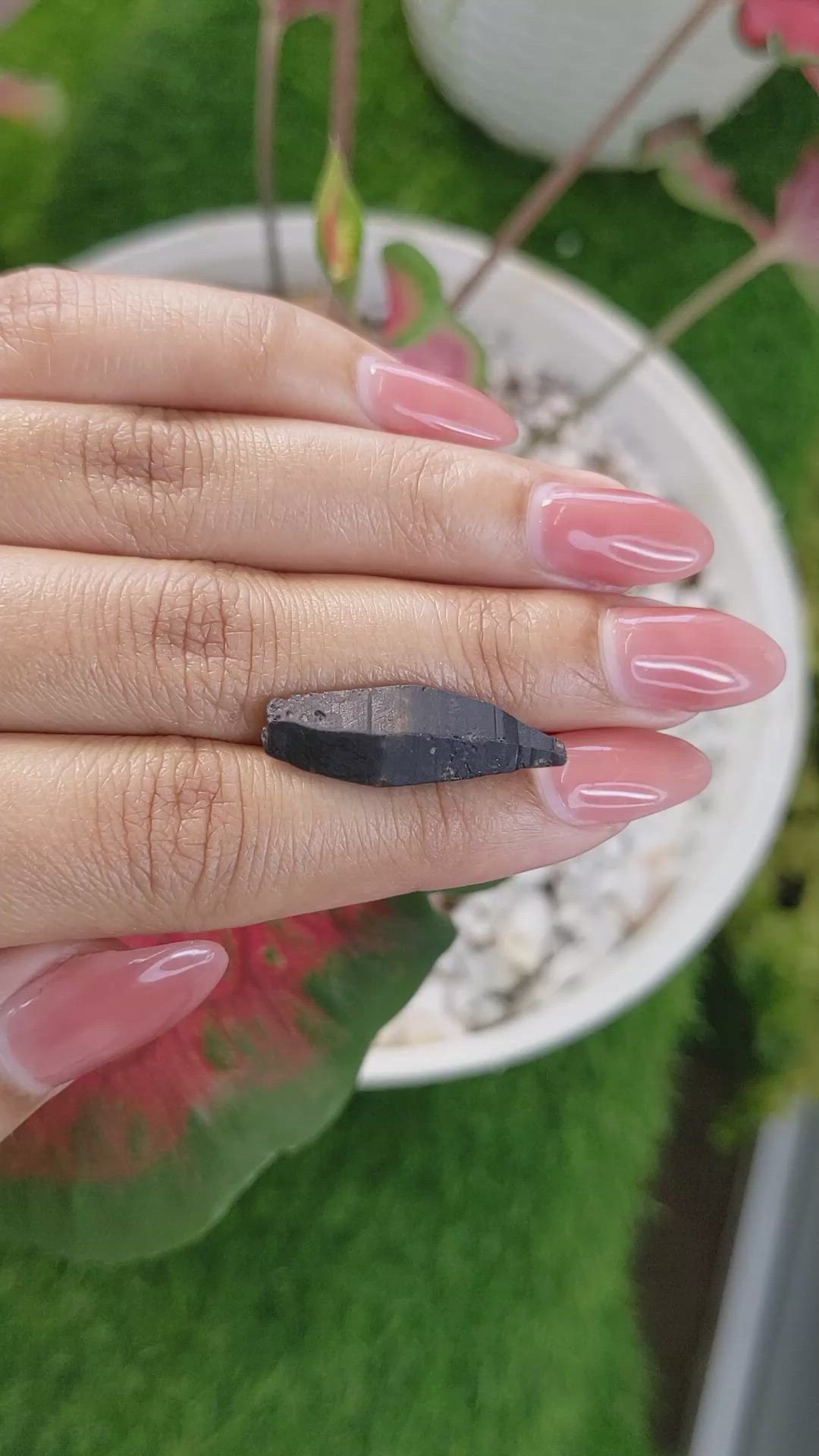11.09 Ct. Blue Sapphire Crystal from Ceylon (Sri Lanka) Size Video