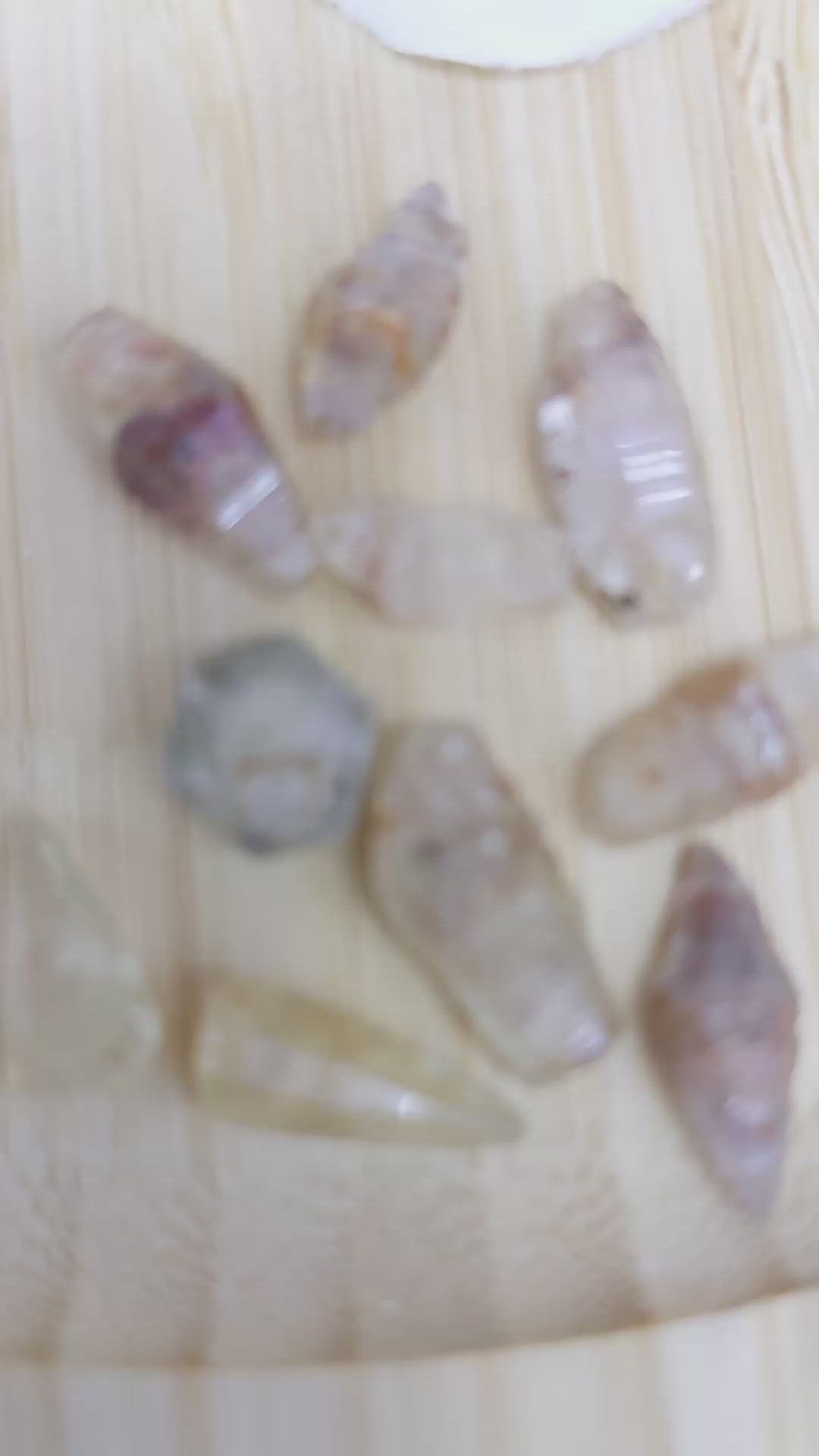35.23 Ct. Multi Color Sapphire Crystal from Ceylon (Sri Lanka) Size Video