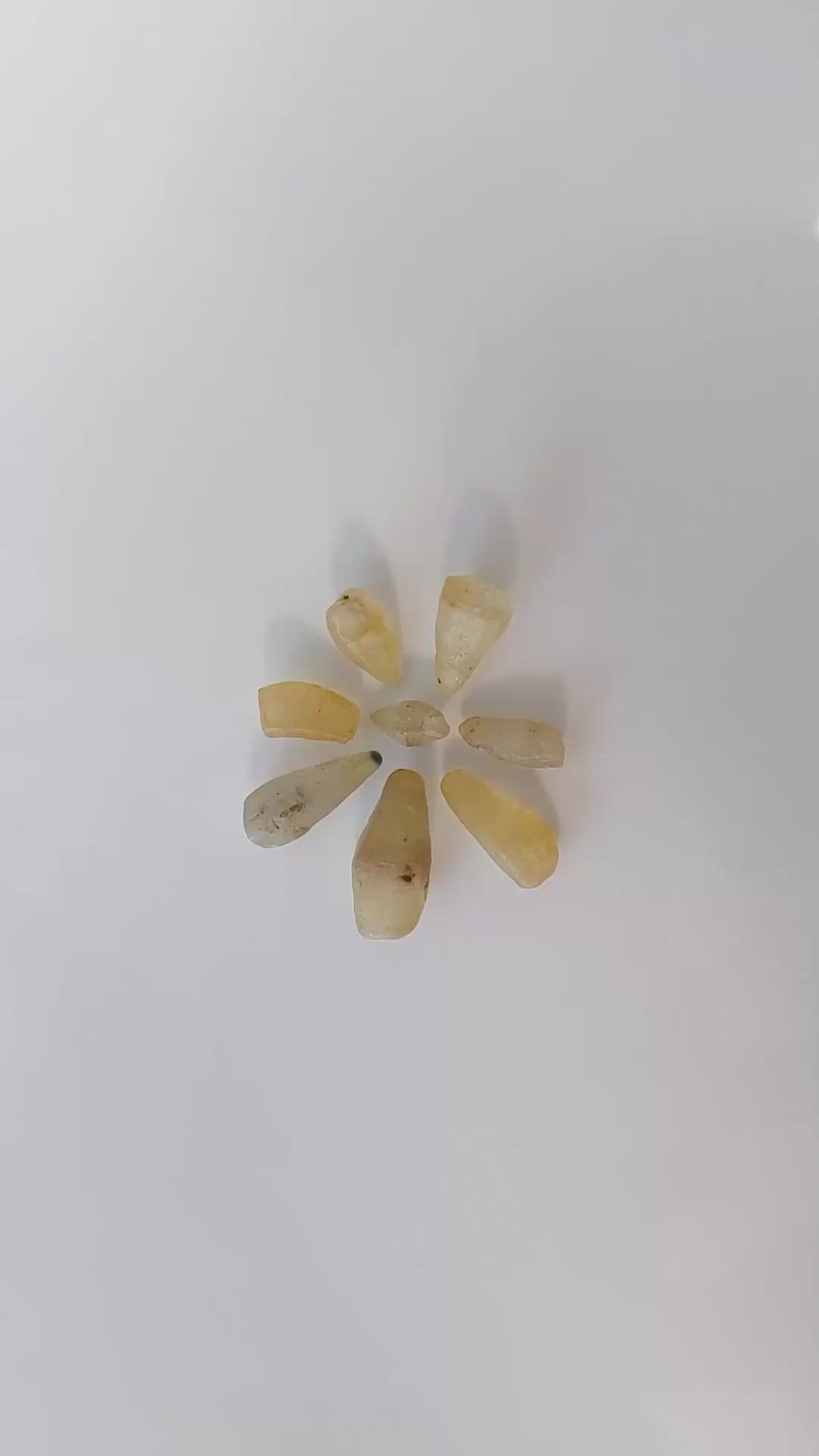 32.04 Ct. Multi Color Sapphire Crystal from Ceylon (Sri Lanka) Size Video