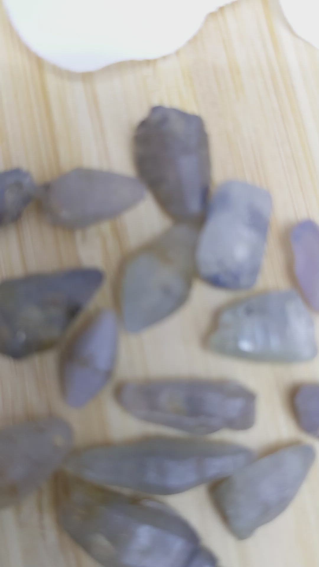 60.72 Ct. Multi Color Sapphire Crystal from Ceylon (Sri Lanka) Size Video