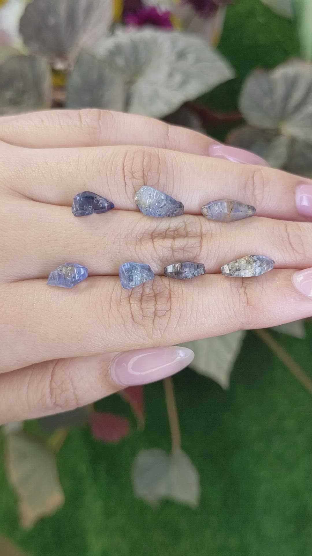 17.82 Ct. Blue Sapphire Crystal from Ceylon (Sri Lanka) Size Video
