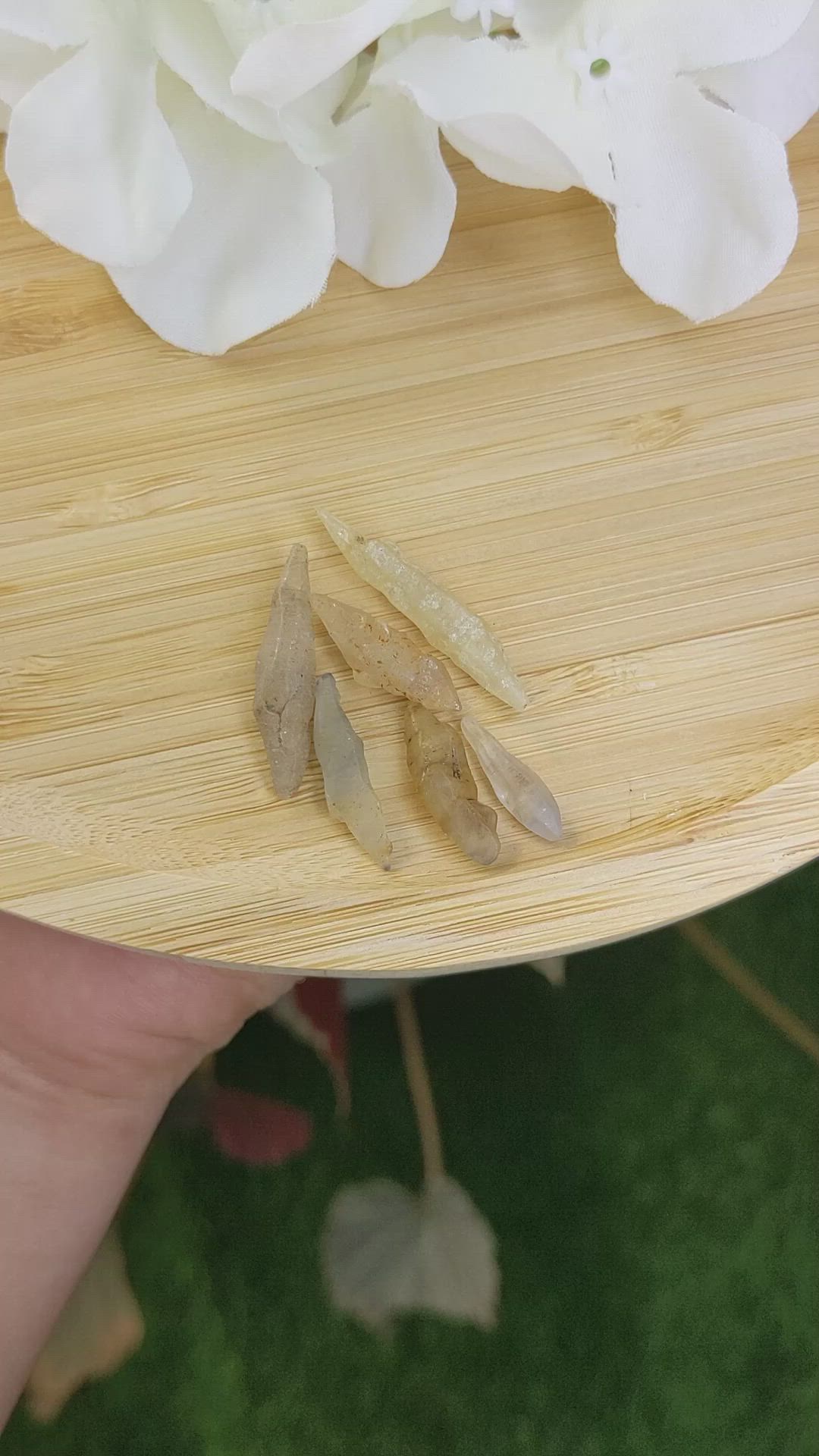 29.43 Ct. Yellow Sapphire Crystal from Ceylon (Sri Lanka) Size Video