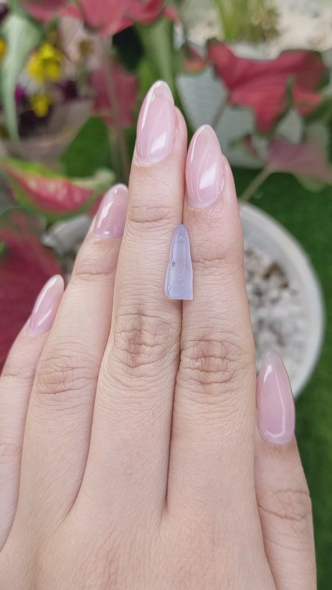 4.30 Ct. Blue Sapphire Crystal from Ceylon (Sri Lanka) Size Video