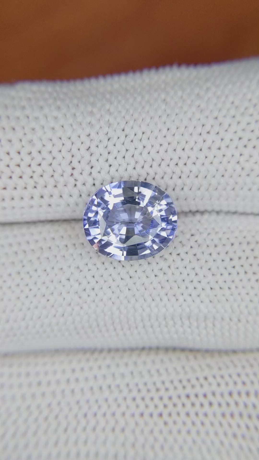 4.35 Ct. Blue Sapphire from Ceylon (Sri Lanka) Size Video