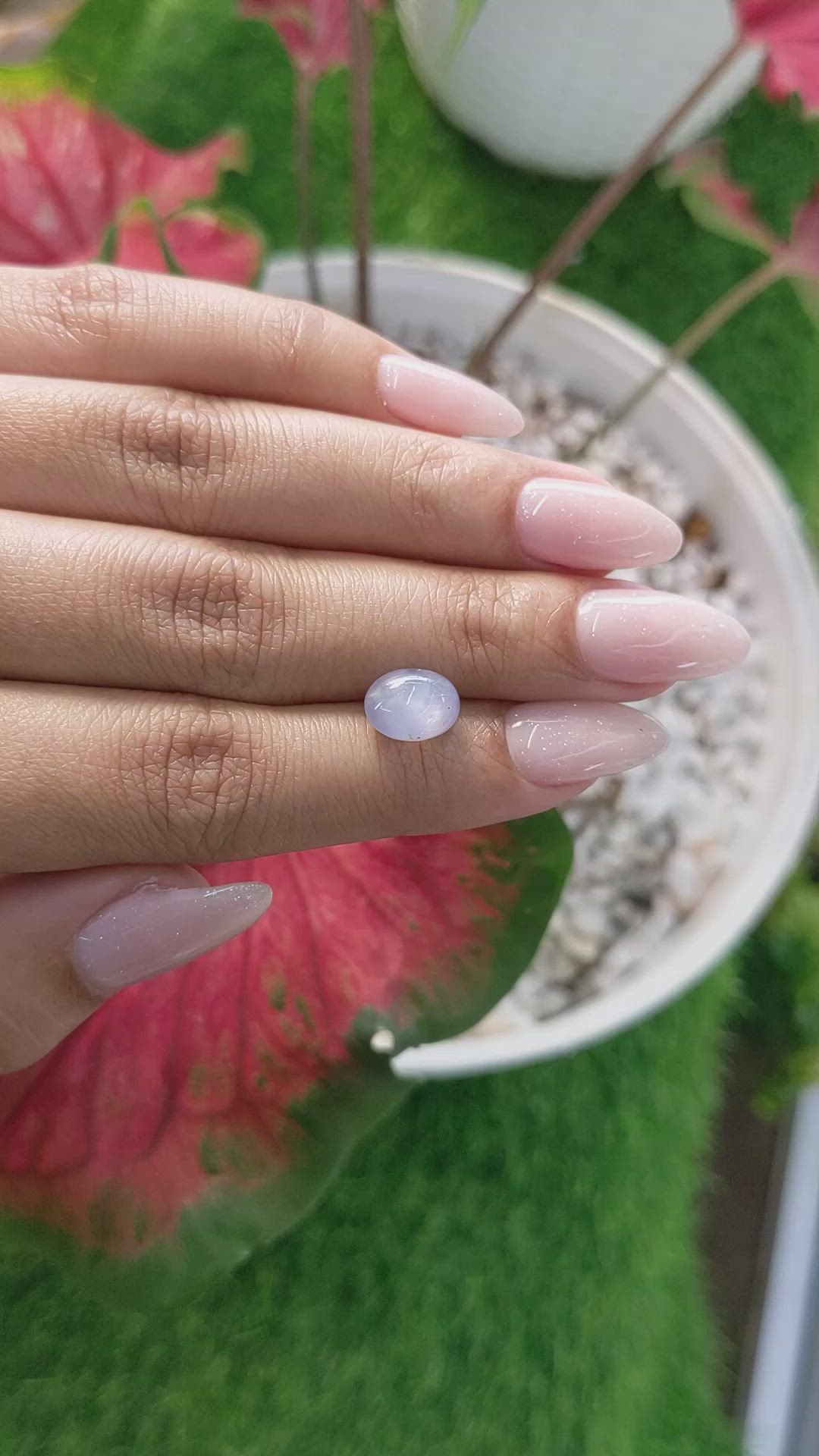4.74 Ct. Blue Star Sapphire from Ceylon (Sri Lanka) Size Video