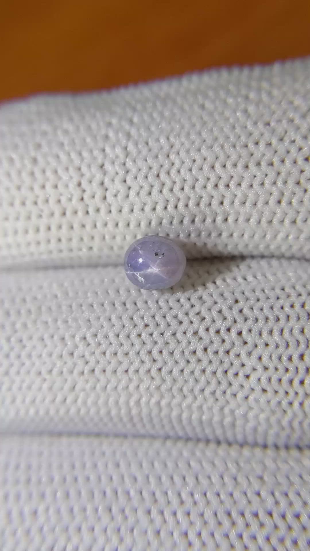 1.41 Ct. Purple Star Sapphire from Ceylon (Sri Lanka) Size Video