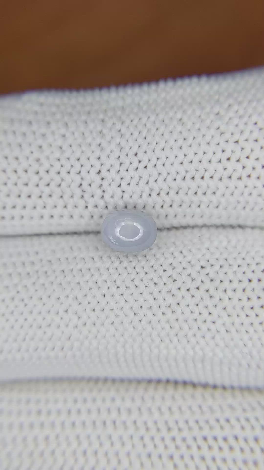 1.47 Ct. Bluish Grey Star Sapphire from Ceylon (Sri Lanka) Size Video