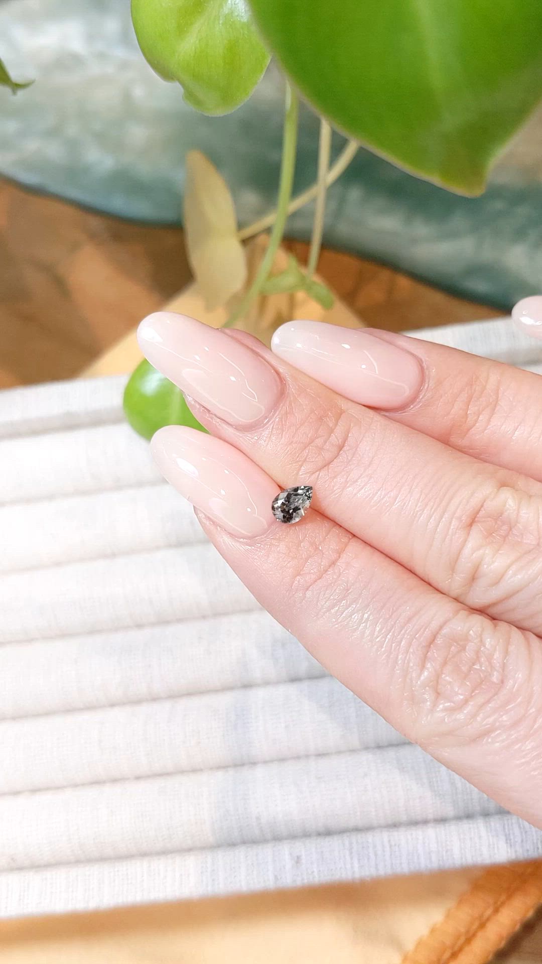 0.54 Ct. Bi Color Sapphire from Montana Size Video
