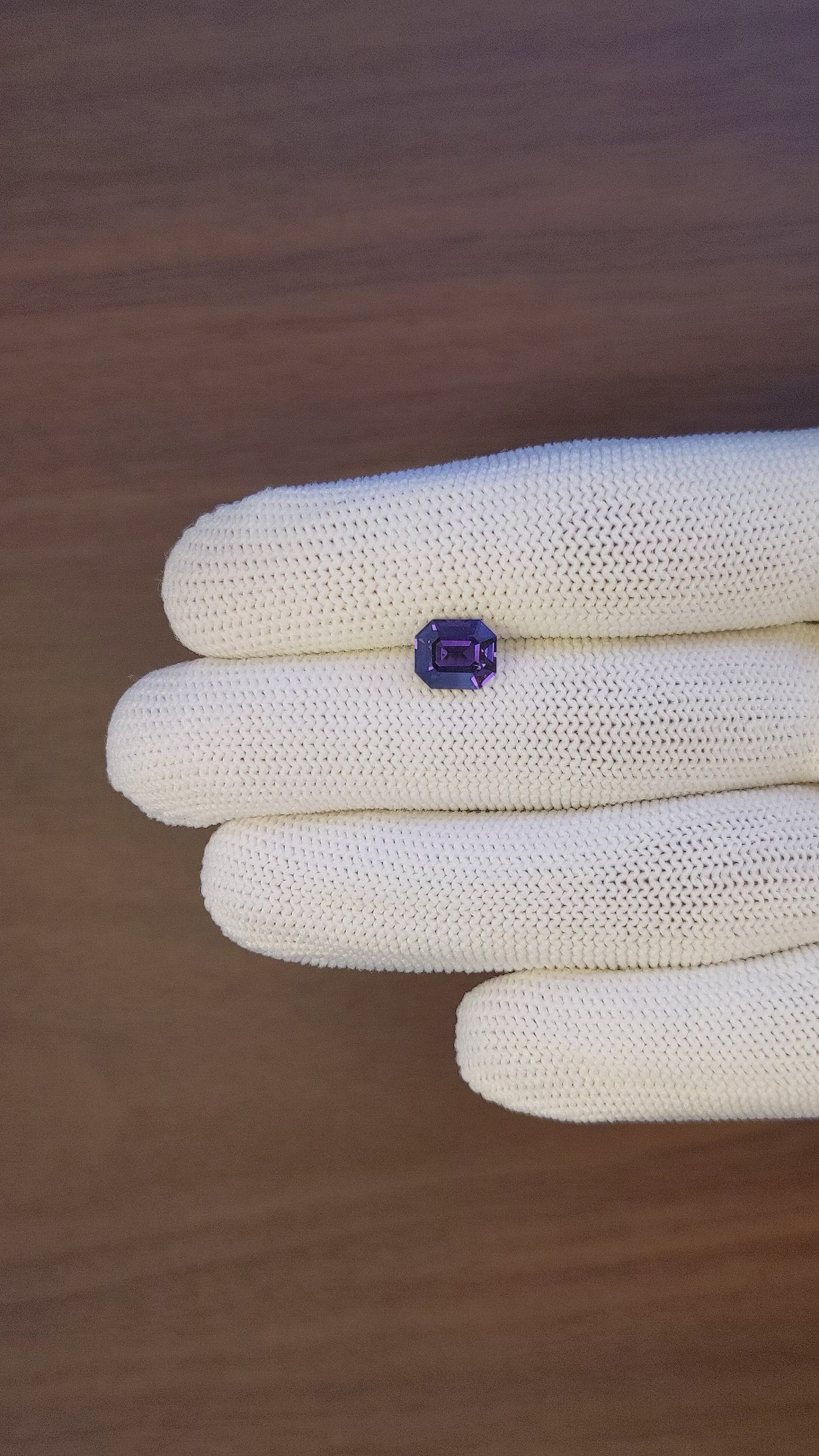 2.65 Ct. Color Change Sapphire from Tanzania Size Video