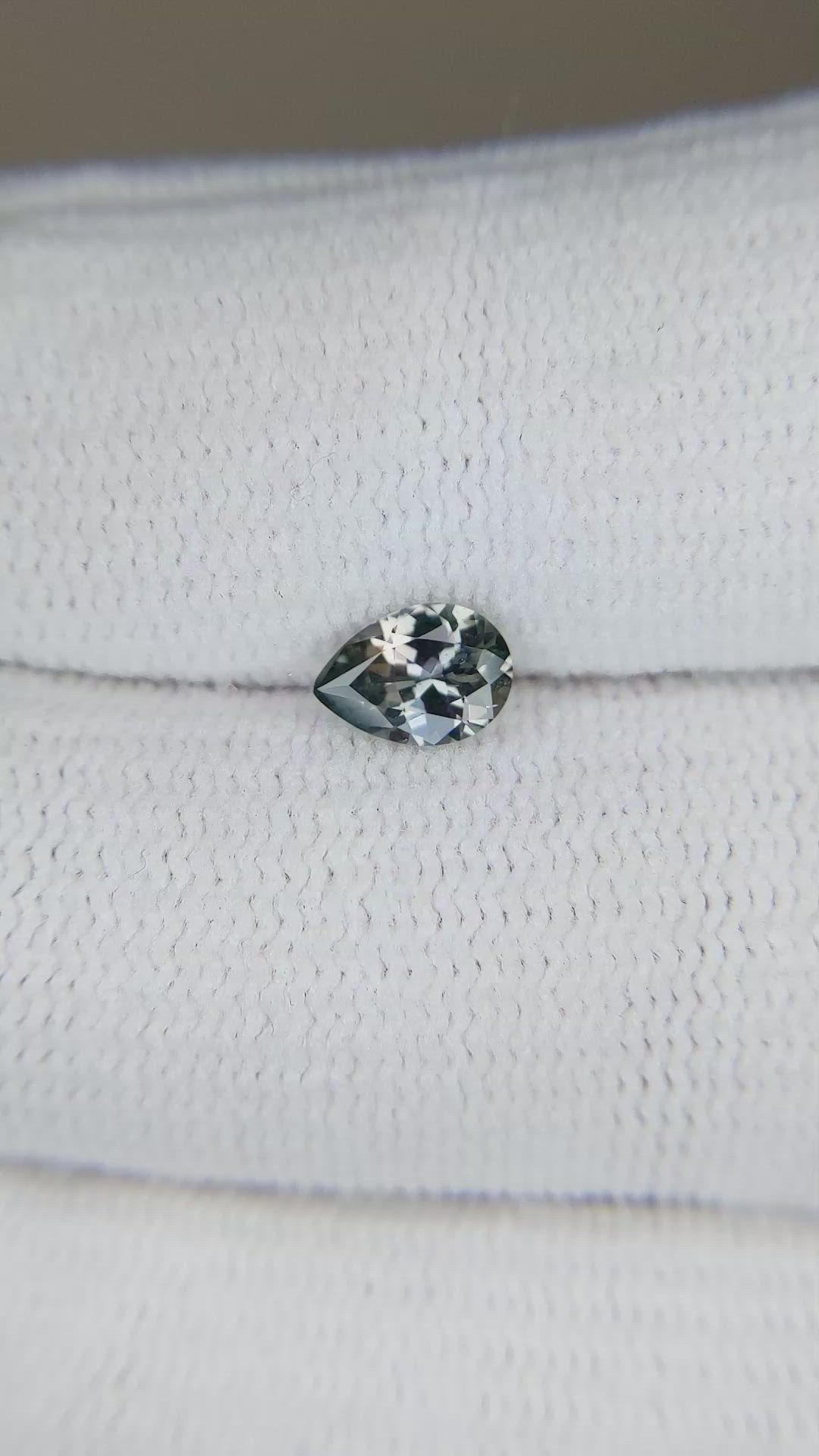 0.58 Ct. Purple Sapphire from Montana Size Video