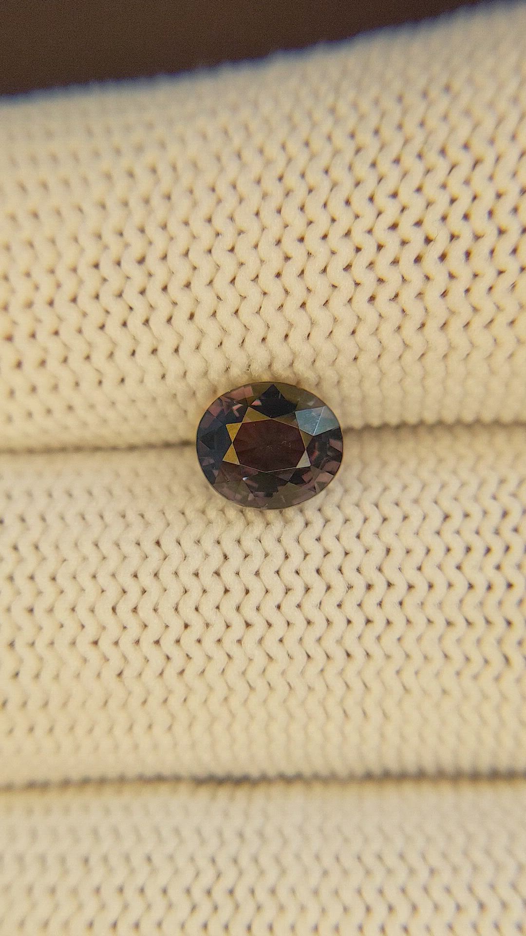 1.55 Ct. Color Change Sapphire from Madagascar Size Video