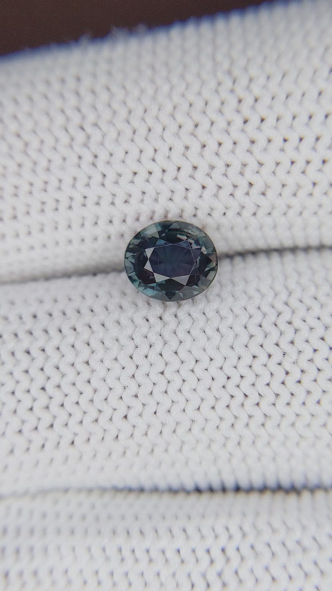 1.55 Ct. Color Change Sapphire from Madagascar Size Video