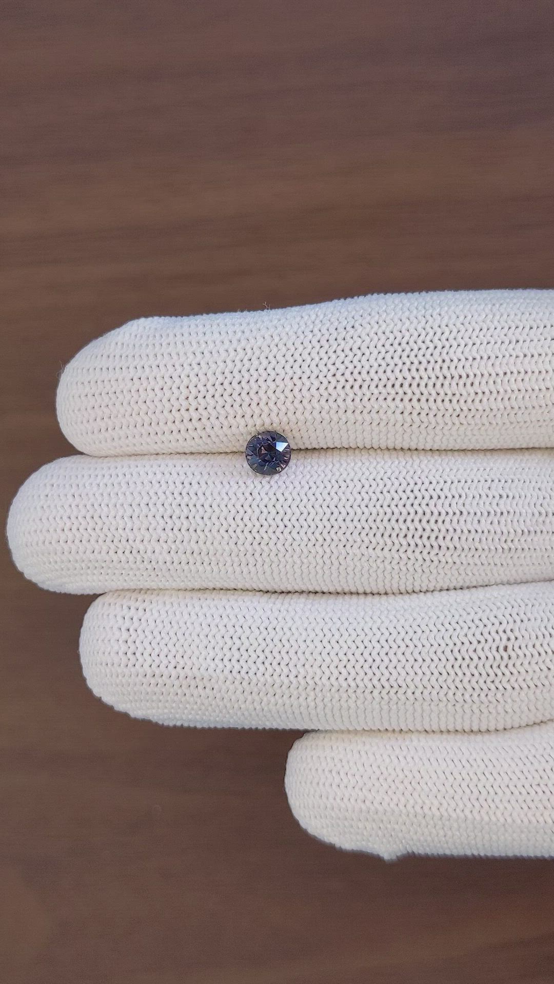 1.01 Ct. Color Change Sapphire from Madagascar Size Video