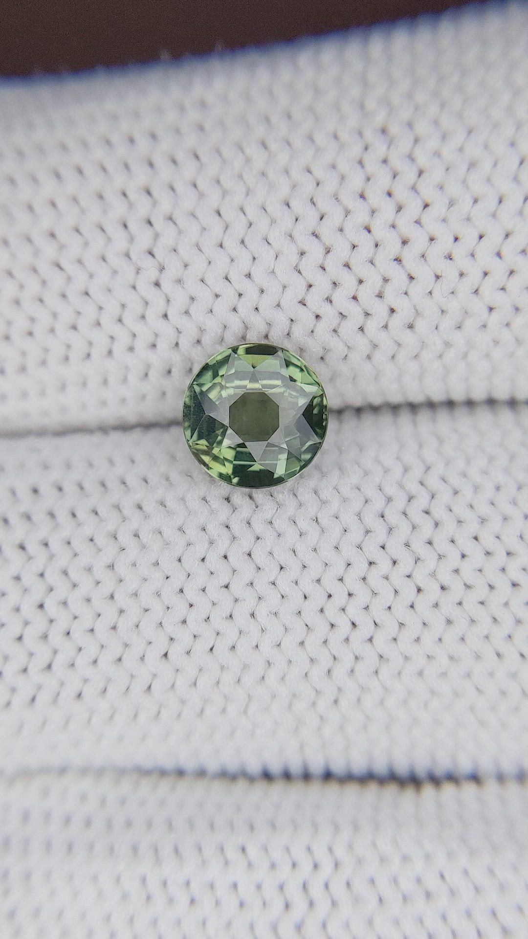 1.55 Ct. Green Sapphire from Madagascar Size Video