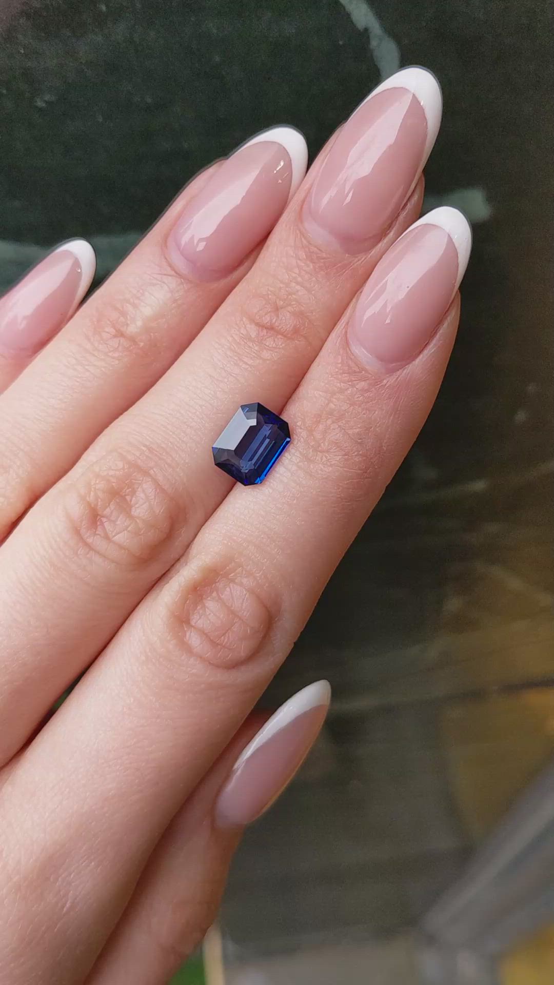3.10 Ct. Blue Sapphire from Ceylon (Sri Lanka) Size Video
