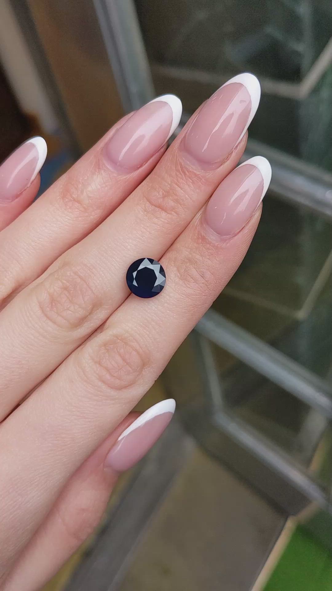 3.81 Ct. Blue Sapphire from Ceylon (Sri Lanka) Size Video