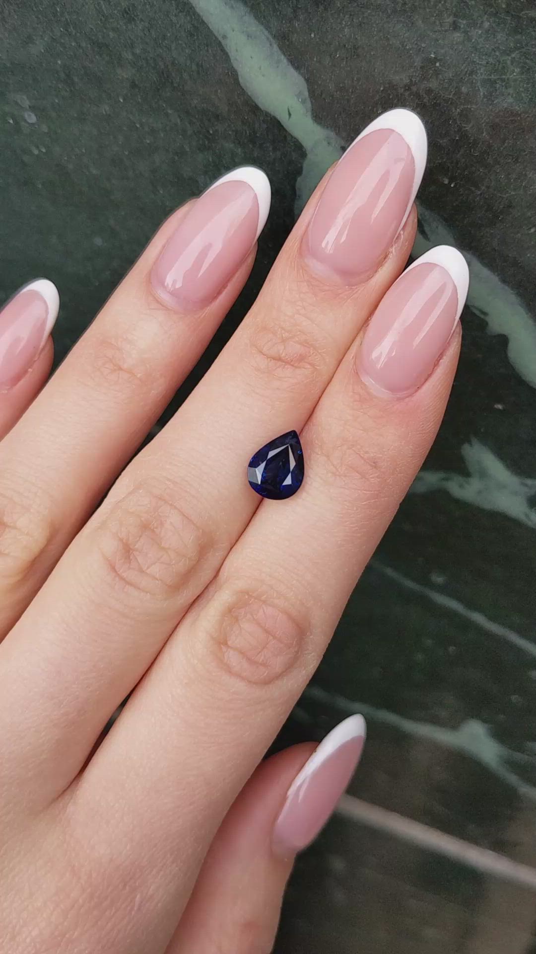 3.11 Ct. Blue Sapphire from Ceylon (Sri Lanka) Size Video