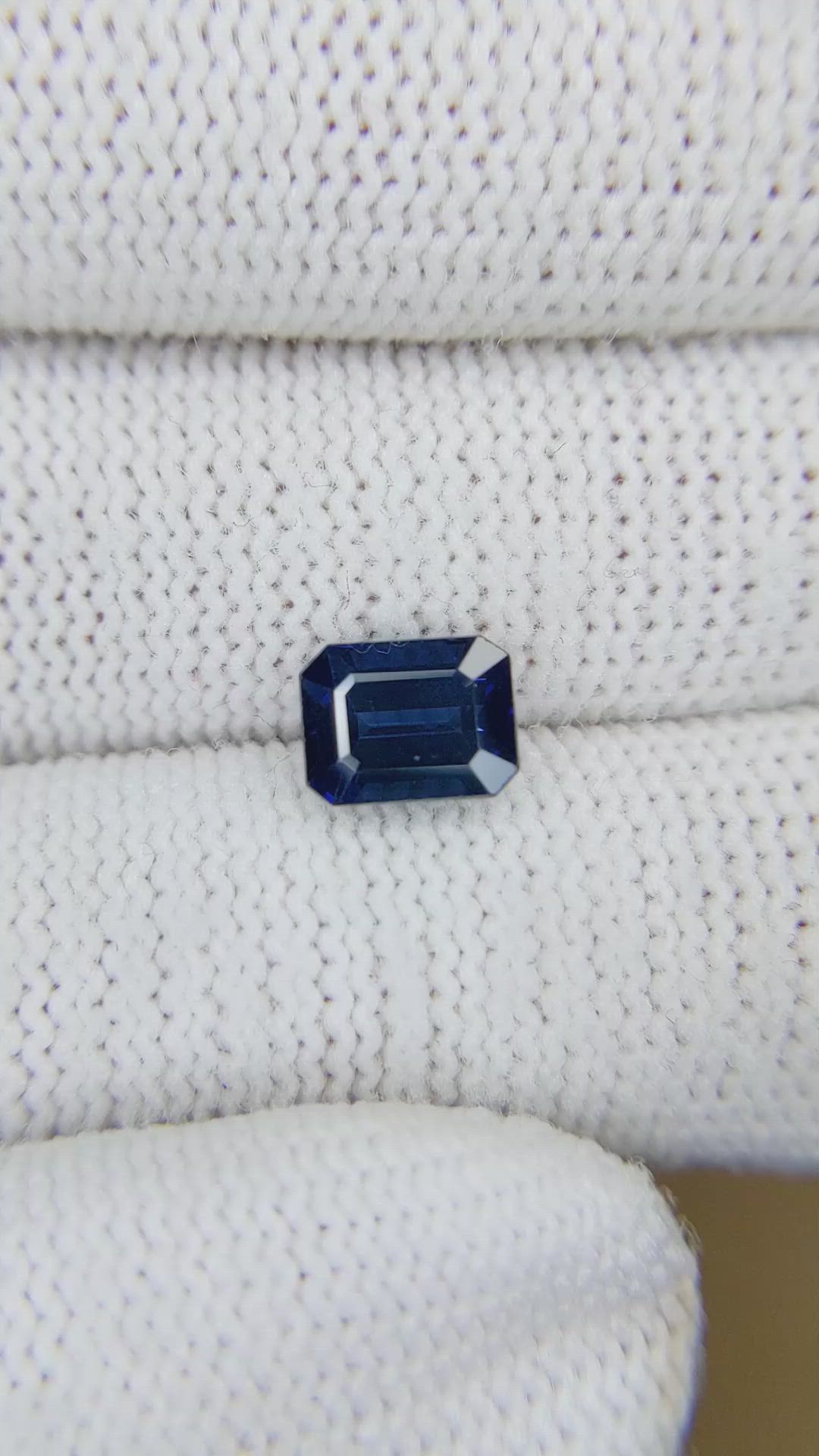 1.99 Ct. Blue Sapphire from Ceylon (Sri Lanka) Size Video