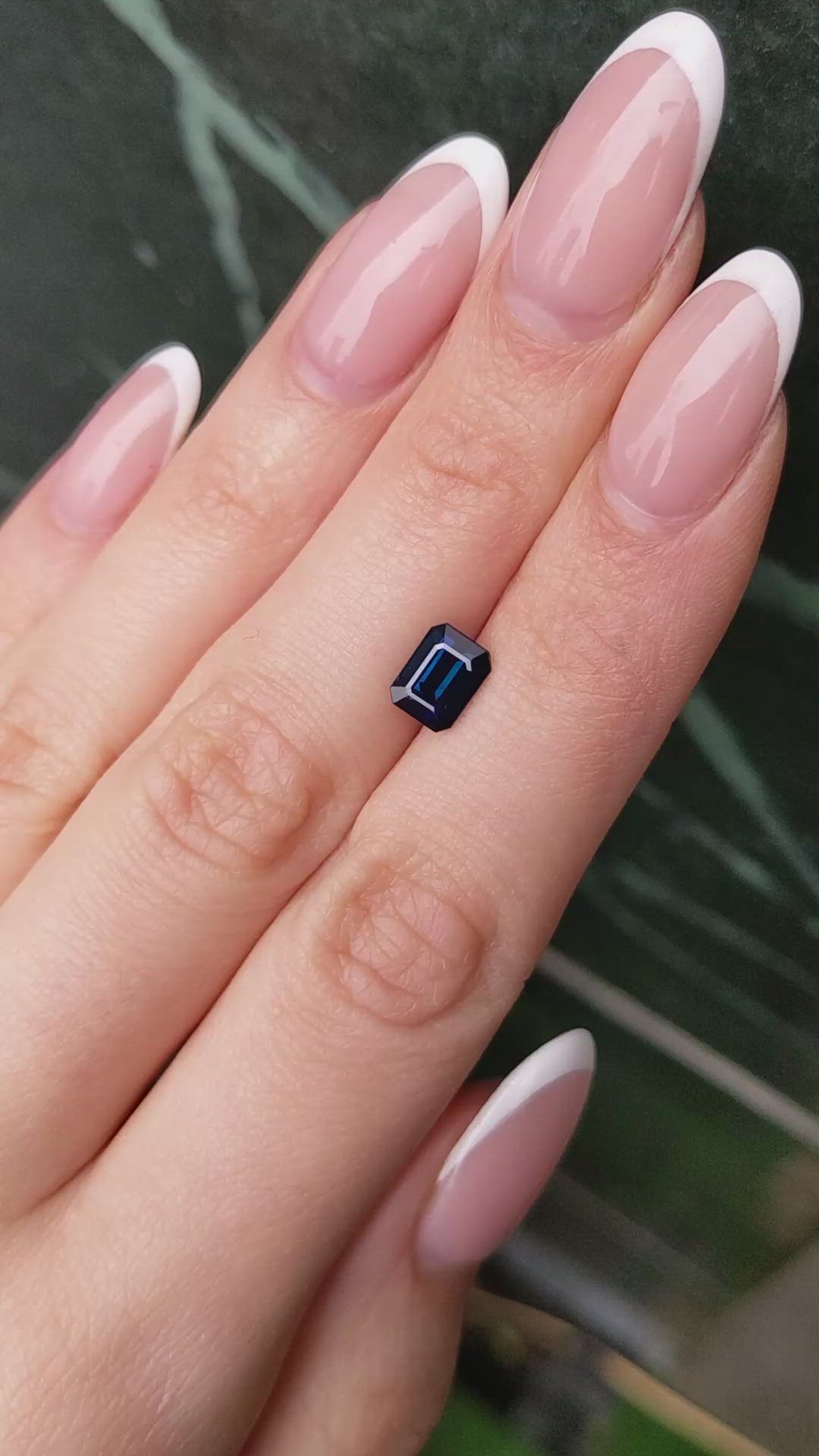 1.99 Ct. Blue Sapphire from Ceylon (Sri Lanka) Size Video