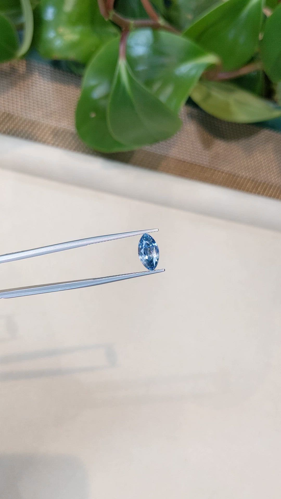 2.67 Ct. Blue Sapphire from Ceylon (Sri Lanka) Size Video