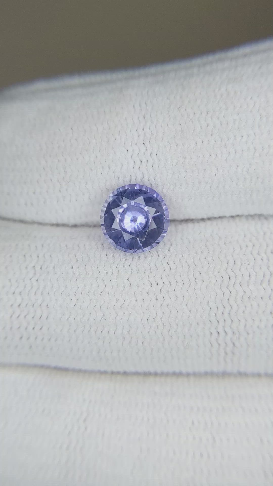 2.00 Ct. Violet Sapphire from Ceylon (Sri Lanka) Size Video