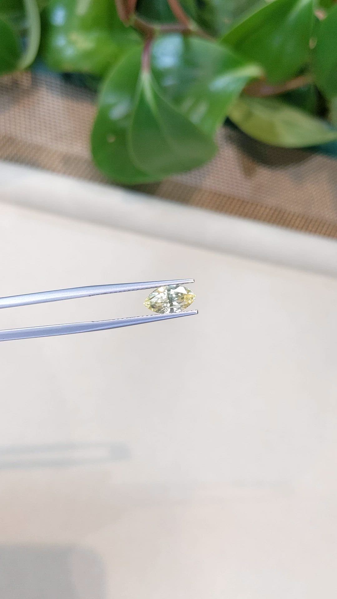 2.08 Ct. Yellow Sapphire from Ceylon (Sri Lanka) Size Video