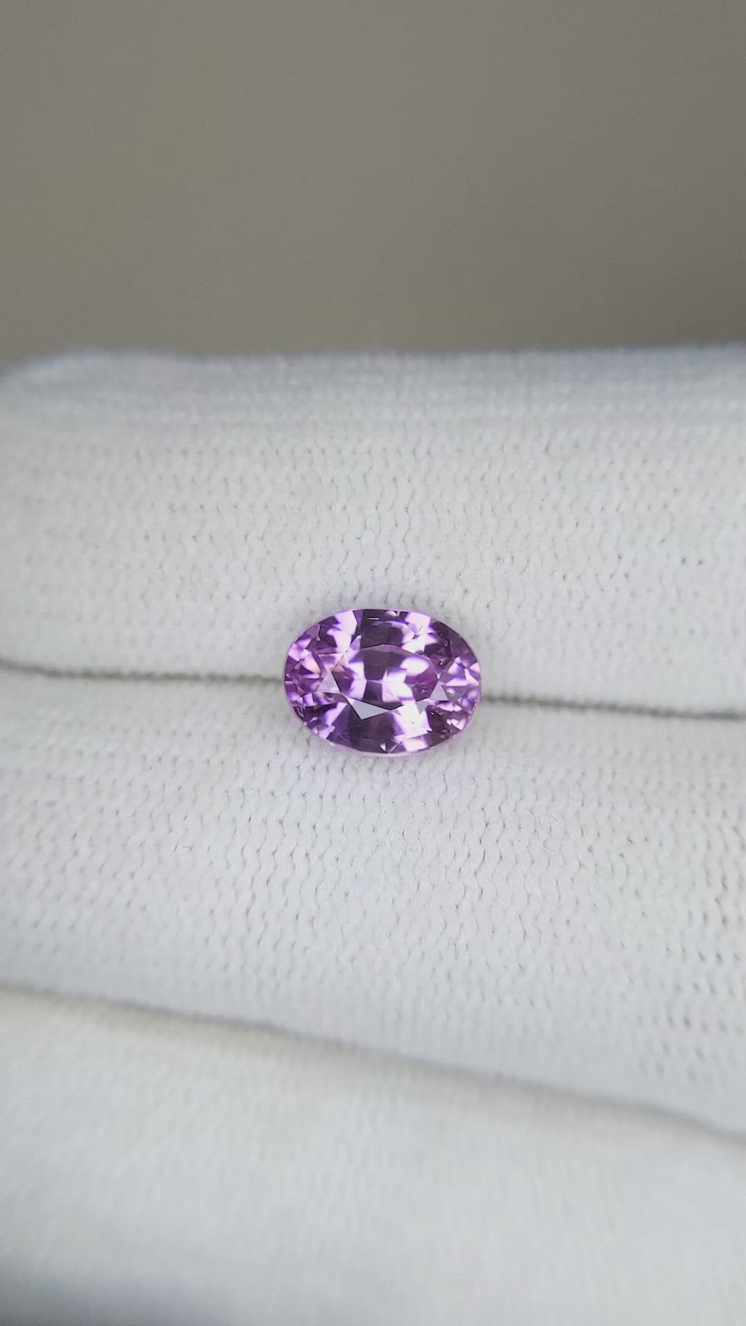 2.03 Ct. Purple Sapphire from Madagascar Size Video