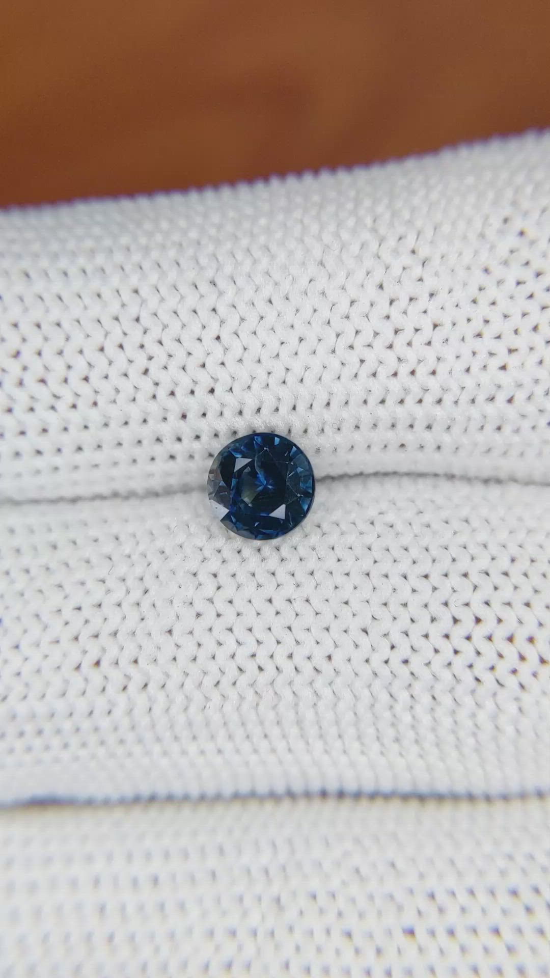 1.07 Ct. Blue Sapphire from Madagascar Size Video