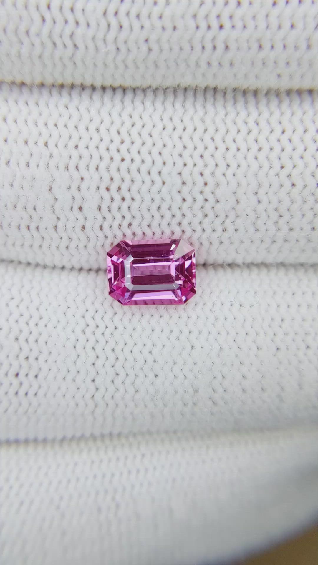 2.08 Ct. Pink Sapphire from Ceylon (Sri Lanka) Size Video