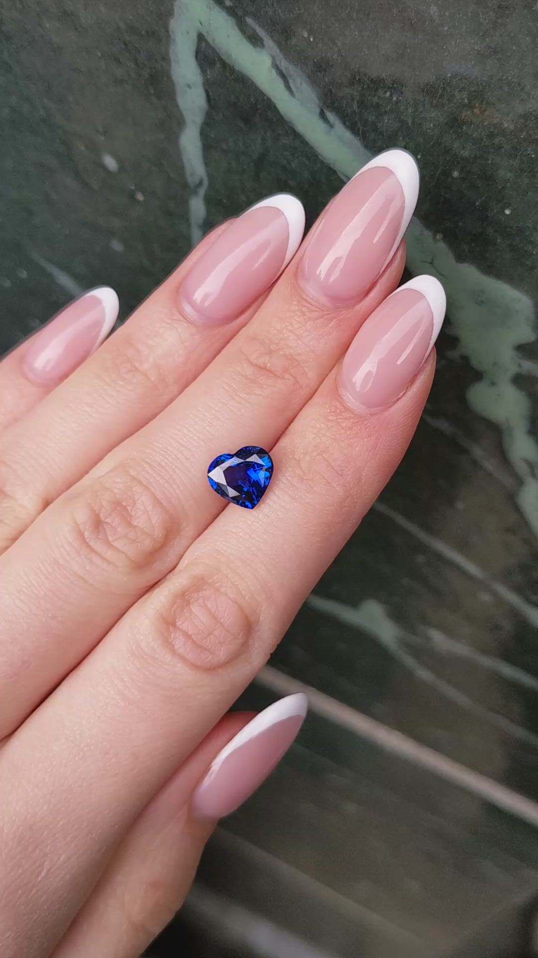 3.04 Ct. Blue Sapphire from Ceylon (Sri Lanka) Size Video