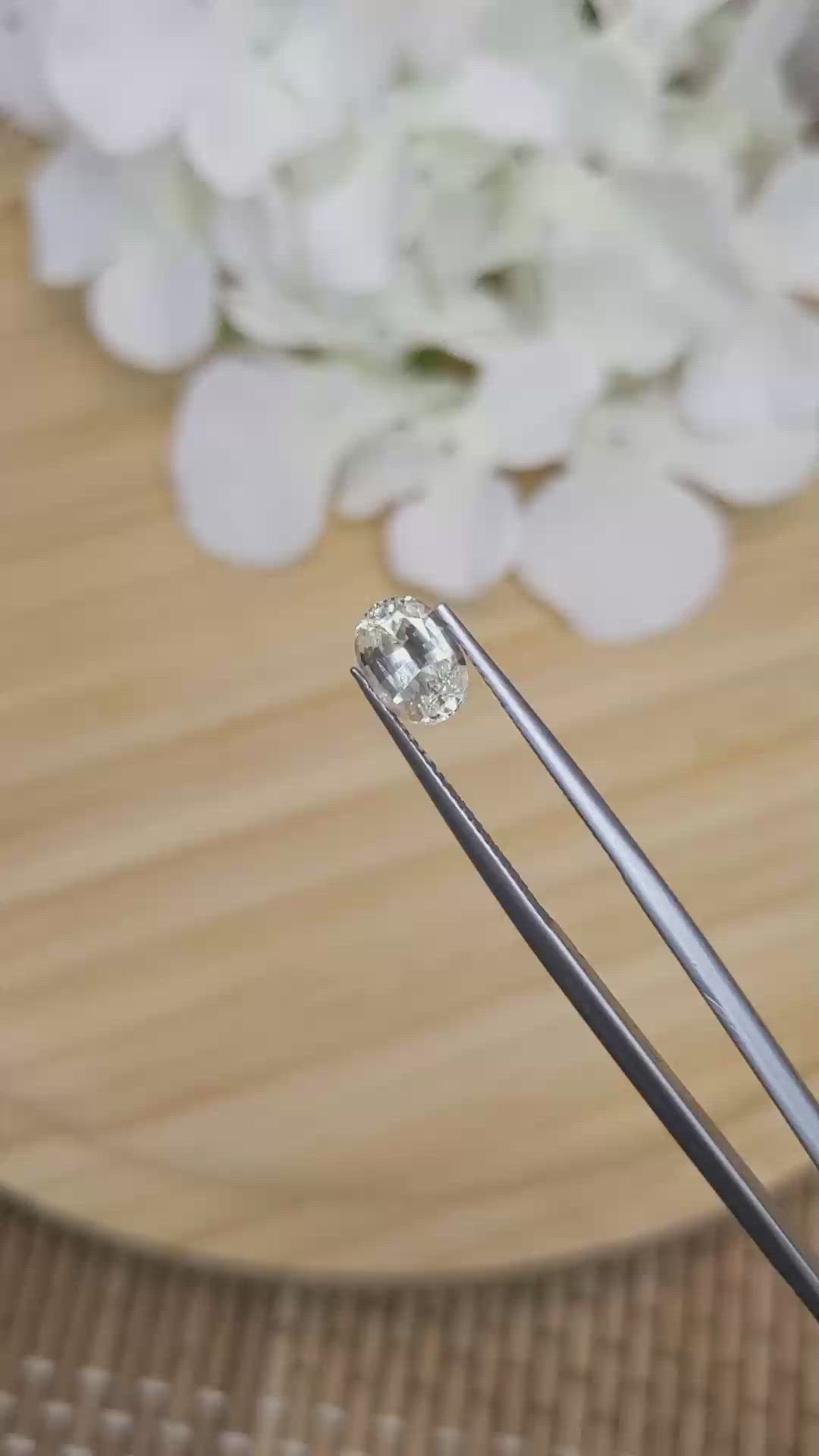 1.57 Ct. Yellow Sapphire from Ceylon (Sri Lanka) Size Video