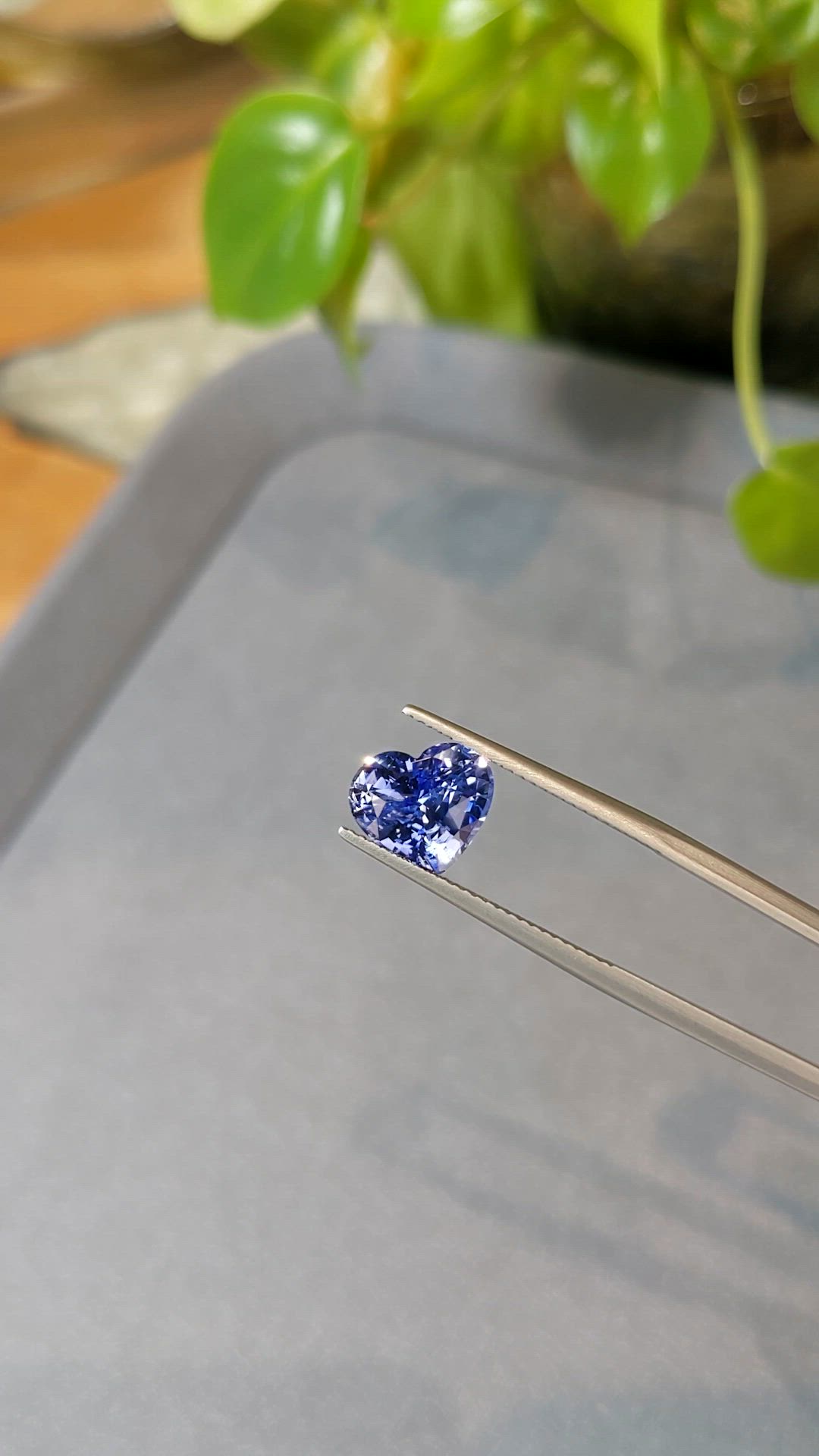 3.58 Ct. Blue Sapphire from Ceylon (Sri Lanka) Size Video