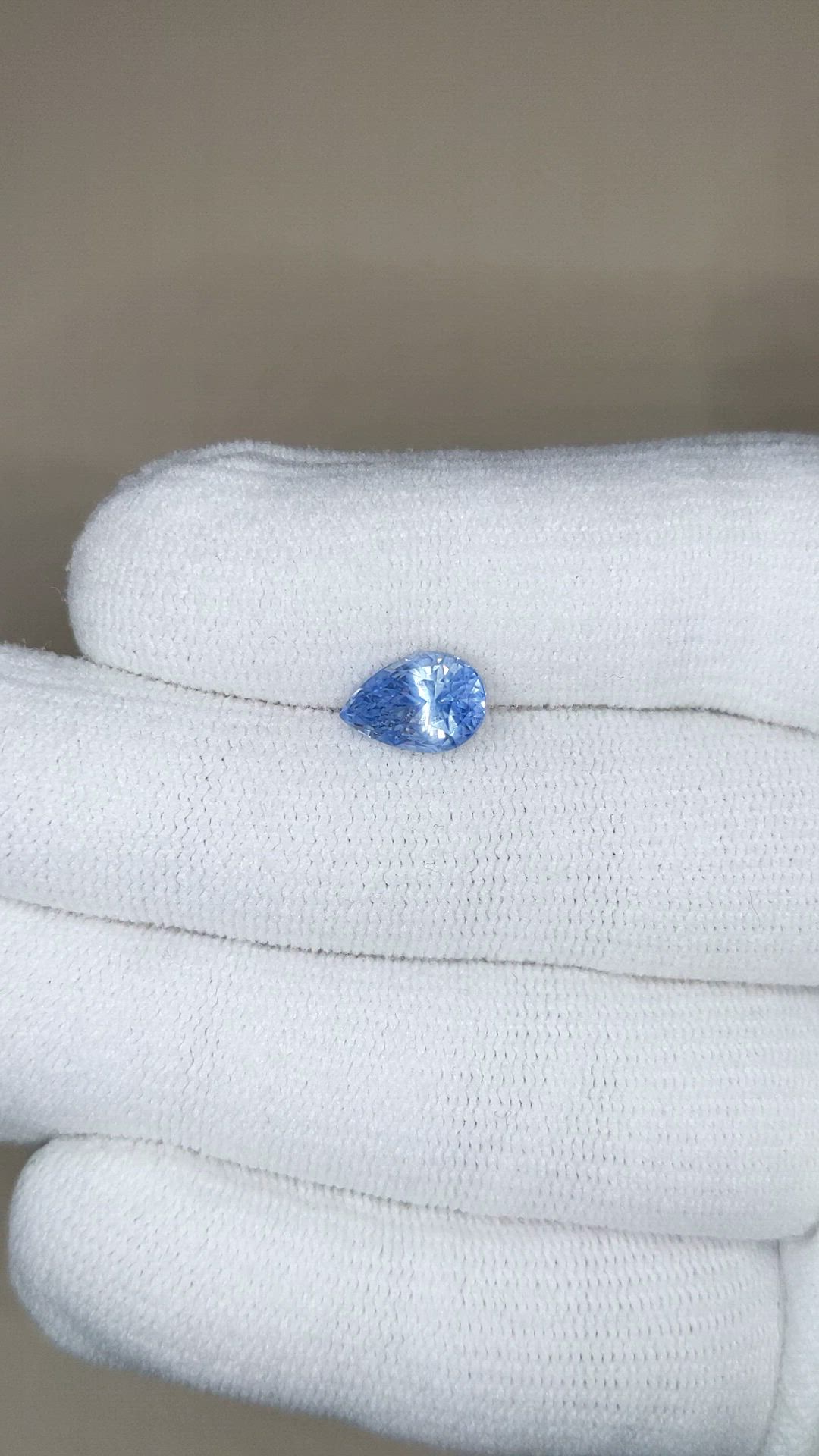 2.53 Ct. Blue Sapphire from Ceylon (Sri Lanka) Size Video